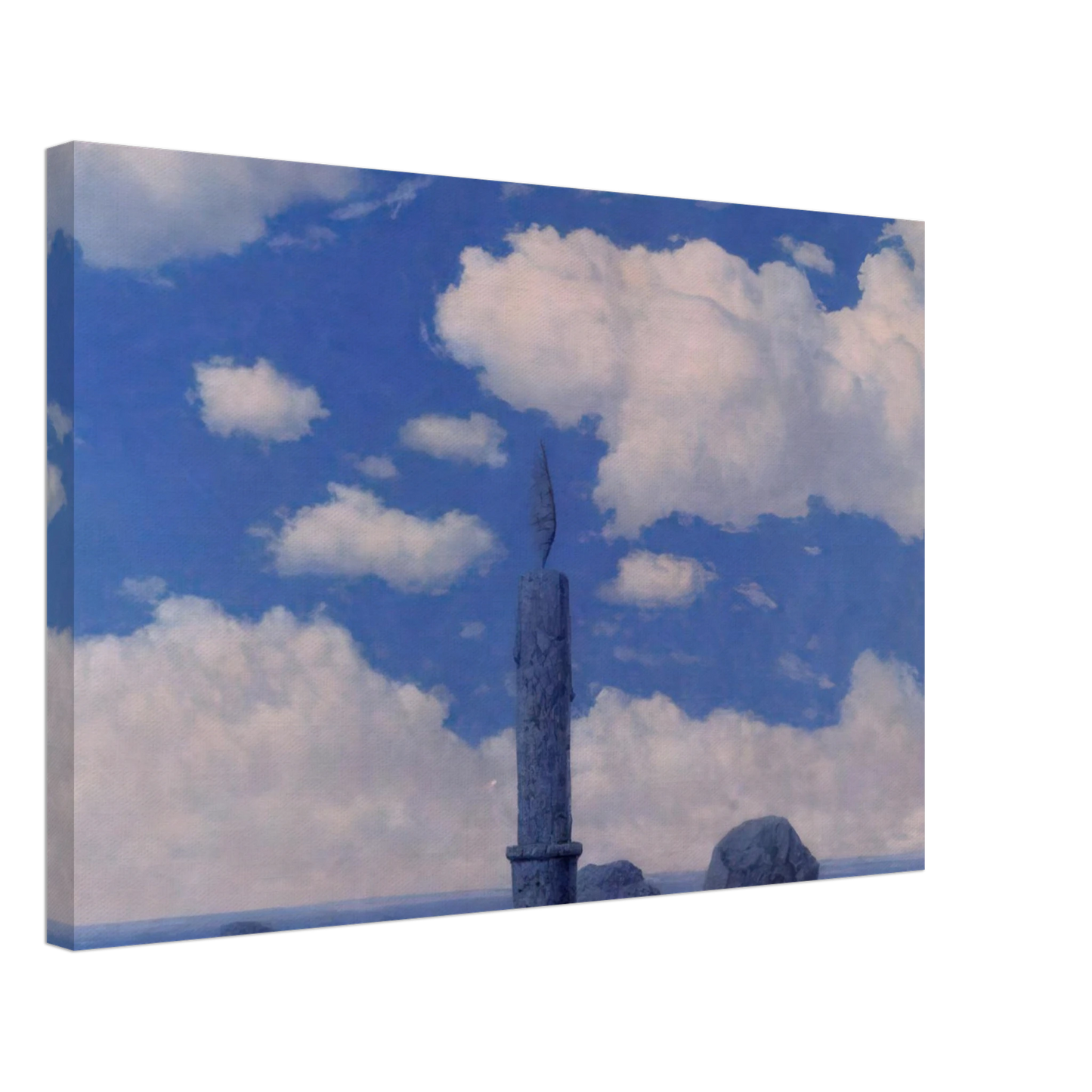 Rene Magritte - SOUVENIR FROM TRAVELS Canvas - 70x100 cm / 28x40 inches-canvas
