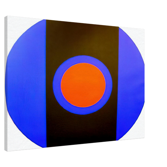 Alexander Liberman - Socrates - 1962 Canvas - 20x30 cm / 8x12 inches-canvas