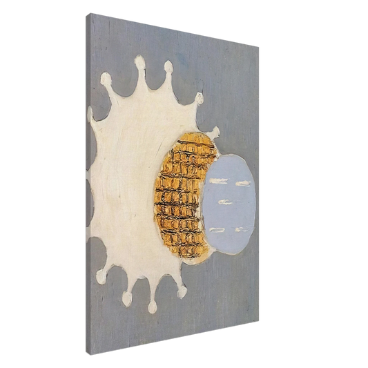 Forrest Bess - Untitled - 1967 Canvas - 20x30 cm / 8x12 inches-canvas