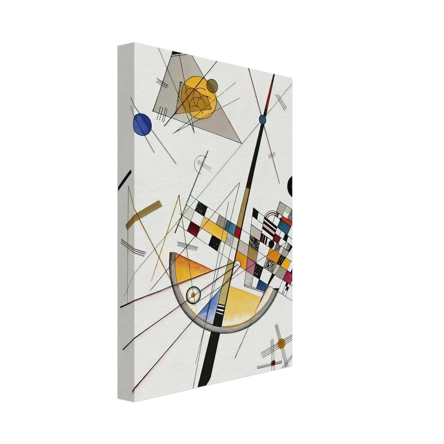 Wassily Kandinsky - DELICATE TENSION NO 85 1923 Canvas - 70x100 cm / 28x40 inches-canvas