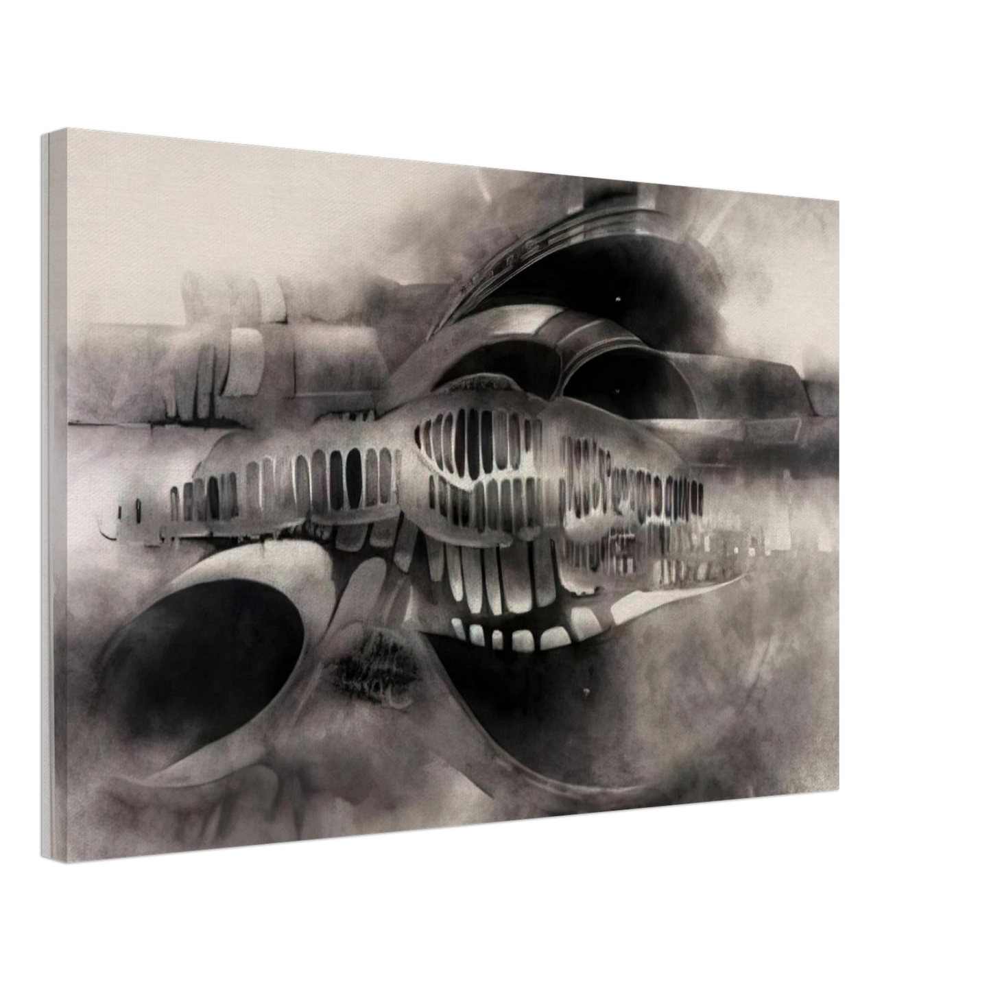 Lee Bontecou - UNTITLED 1966 1 Canvas - 70x100 cm / 28x40 inches-canvas