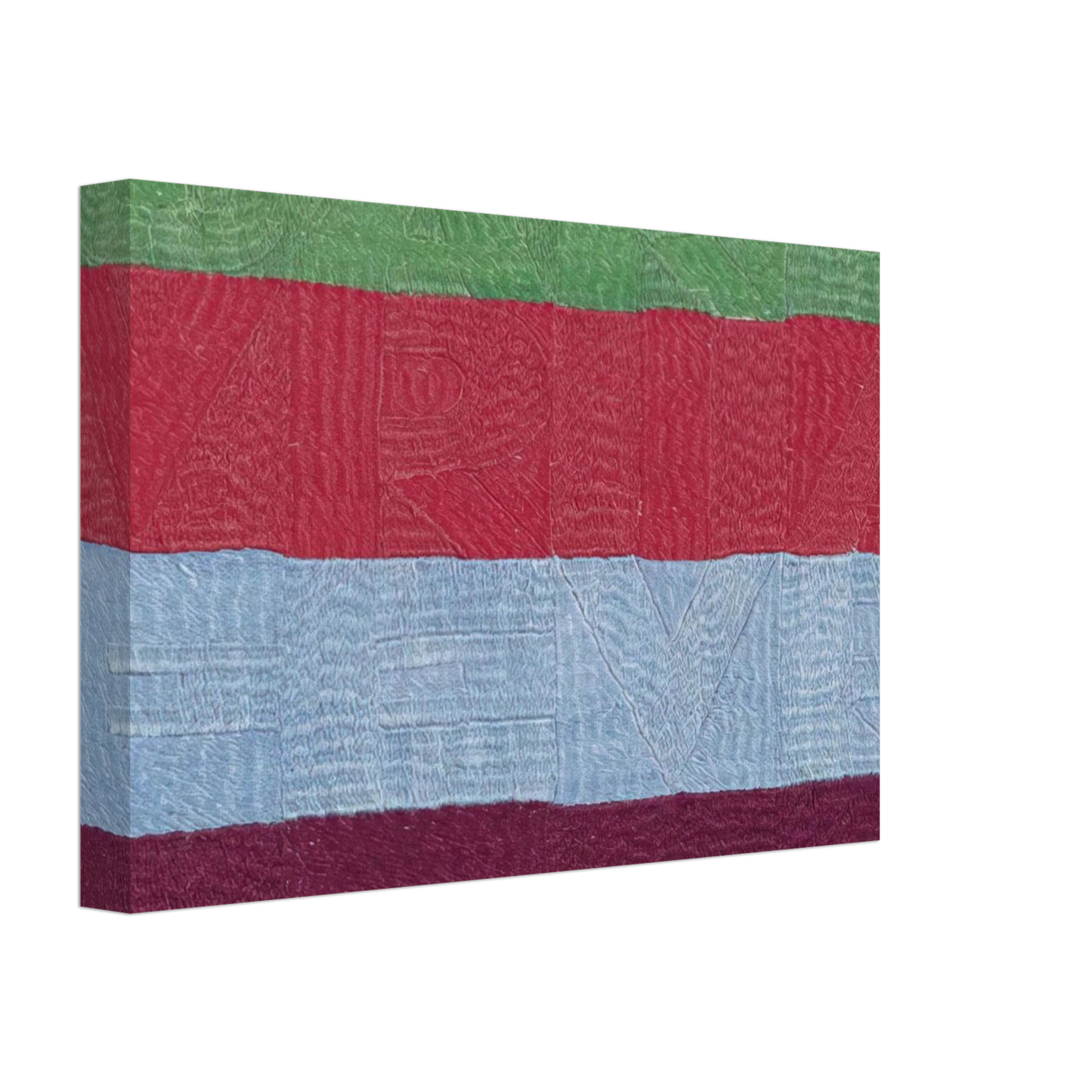 Alighiero Boetti - SVELARE E RIVELARE 1990 Canvas - 40x60 cm / 16x24 inches-canvas