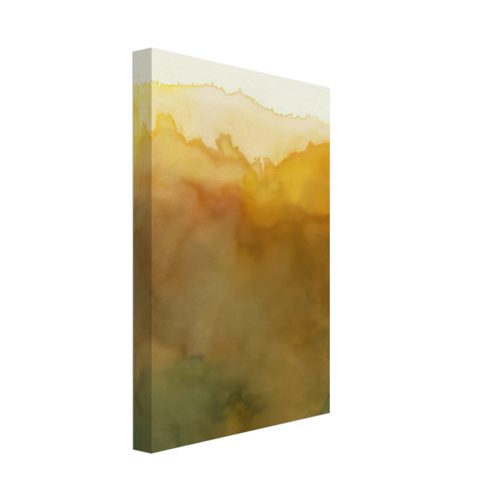 Ronnie Landfield - Turtle - 1977 Canvas - 40x60 cm / 16x24 inches-canvas