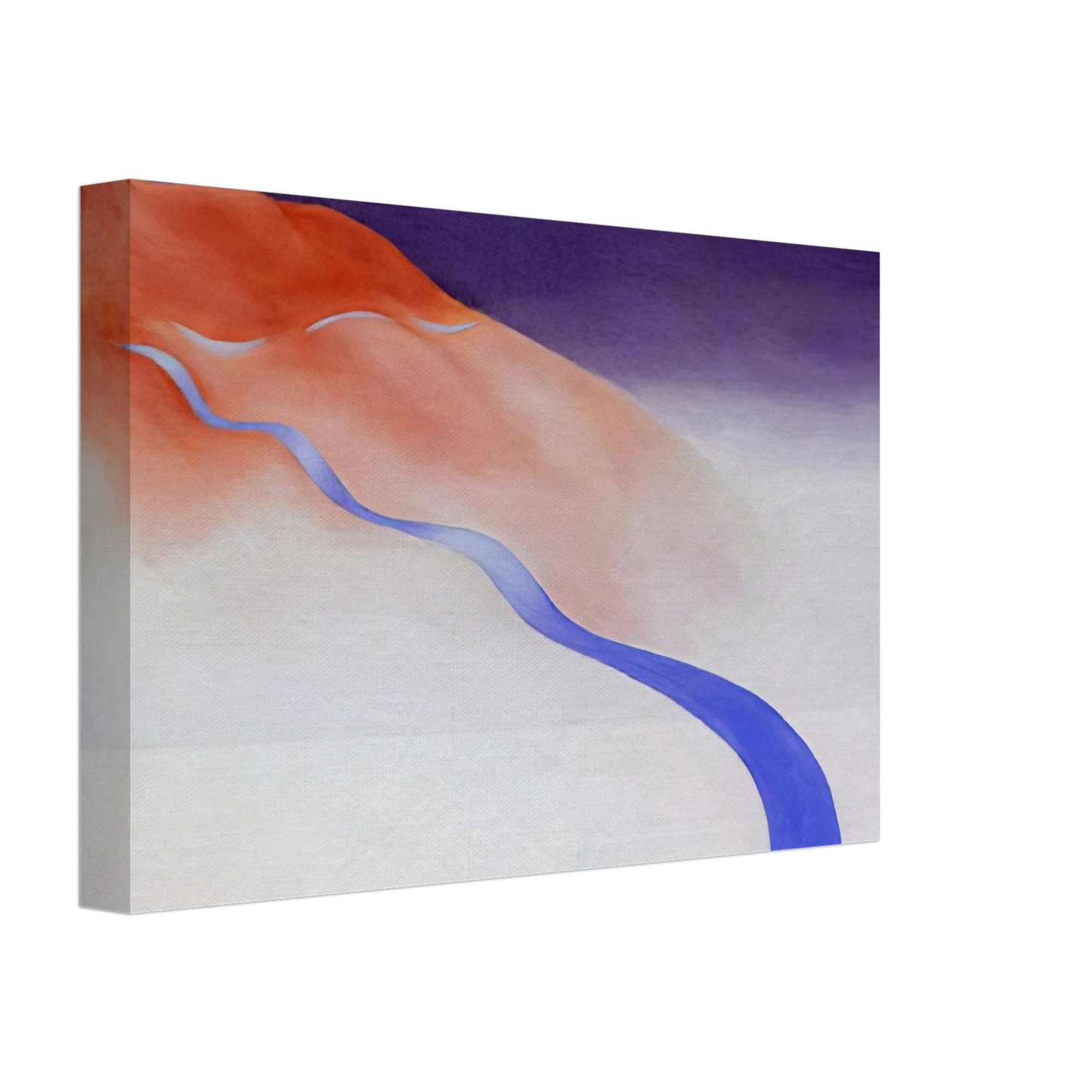 Georgia O'Keeffe - Road to the Ranch Canvas - 70x100 cm / 28x40 inches-canvas