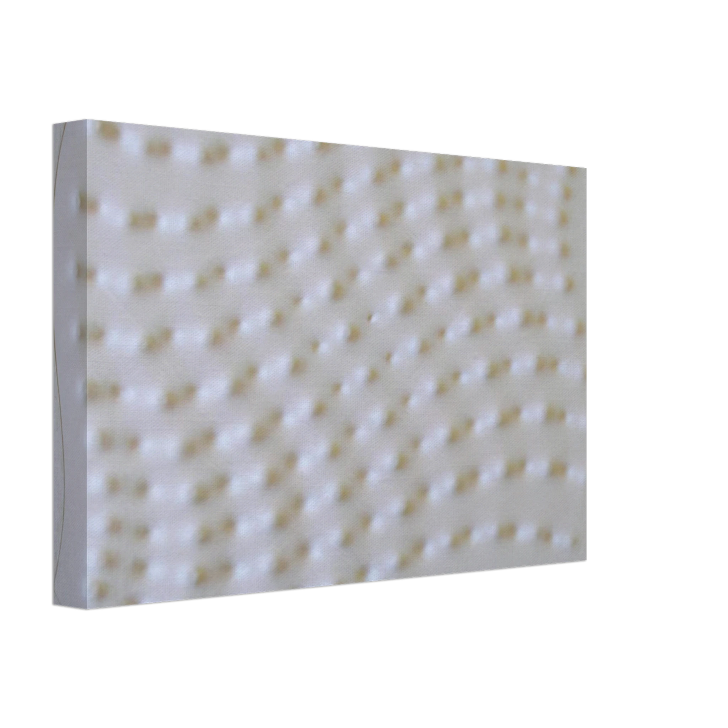 Enrico Castellani - Superficie III - 1995 Canvas - 40x60 cm / 16x24 inches-canvas