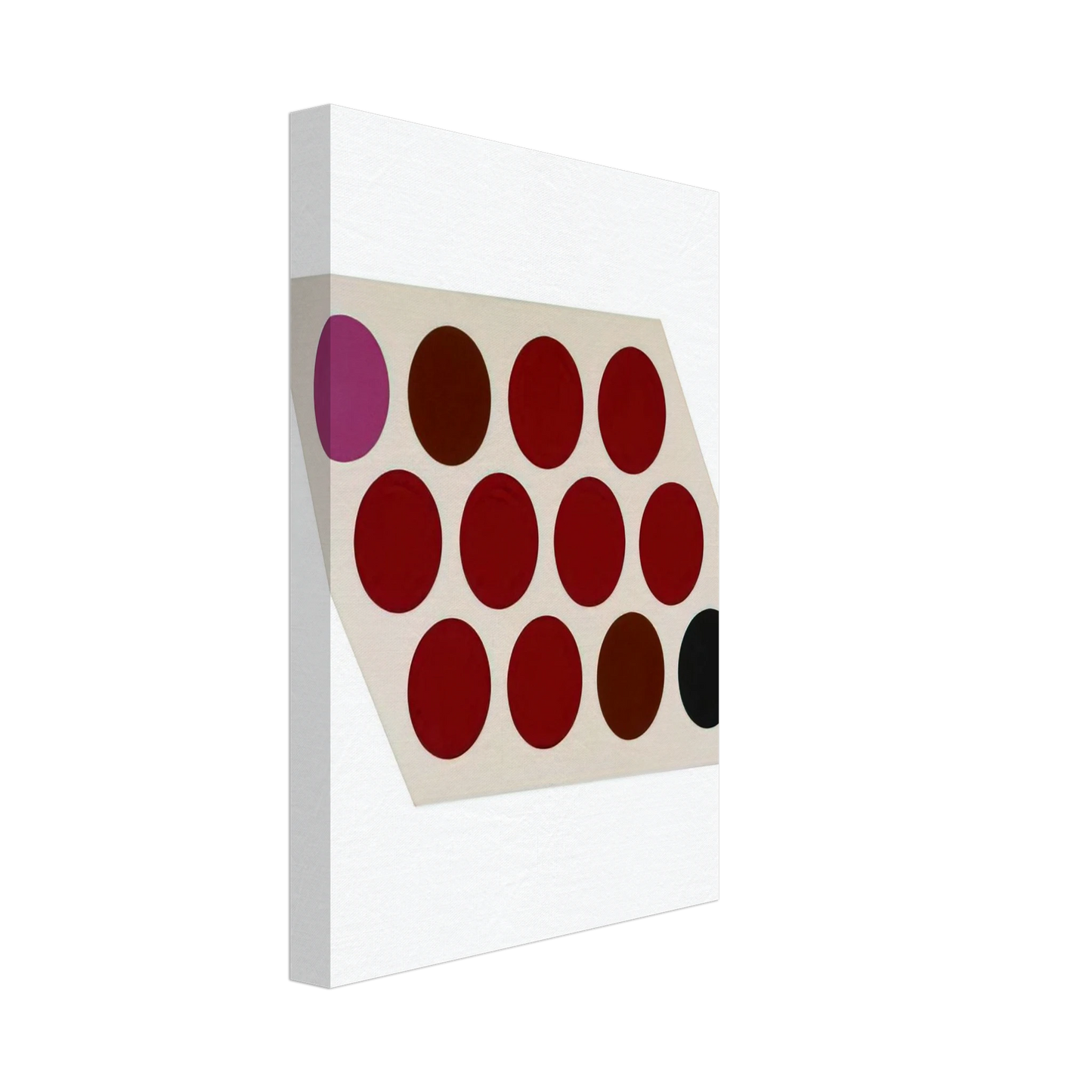 Thomas Downing - Untitled - 1965 Canvas - 40x60 cm / 16x24 inches-canvas