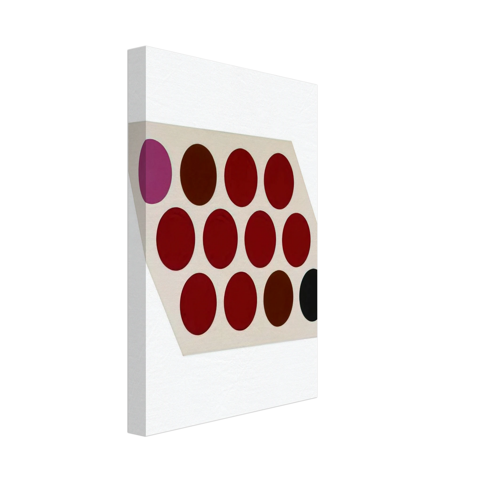 Thomas Downing - Untitled - 1965 Canvas - 40x60 cm / 16x24 inches-canvas