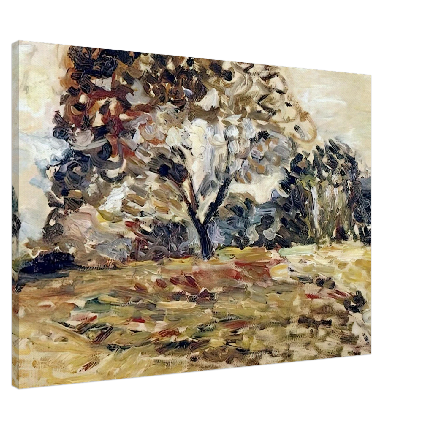 Henri Matisse - LANDSCAPE OF CORSICA 1898 Canvas - 20x30 cm / 8x12 inches-canvas