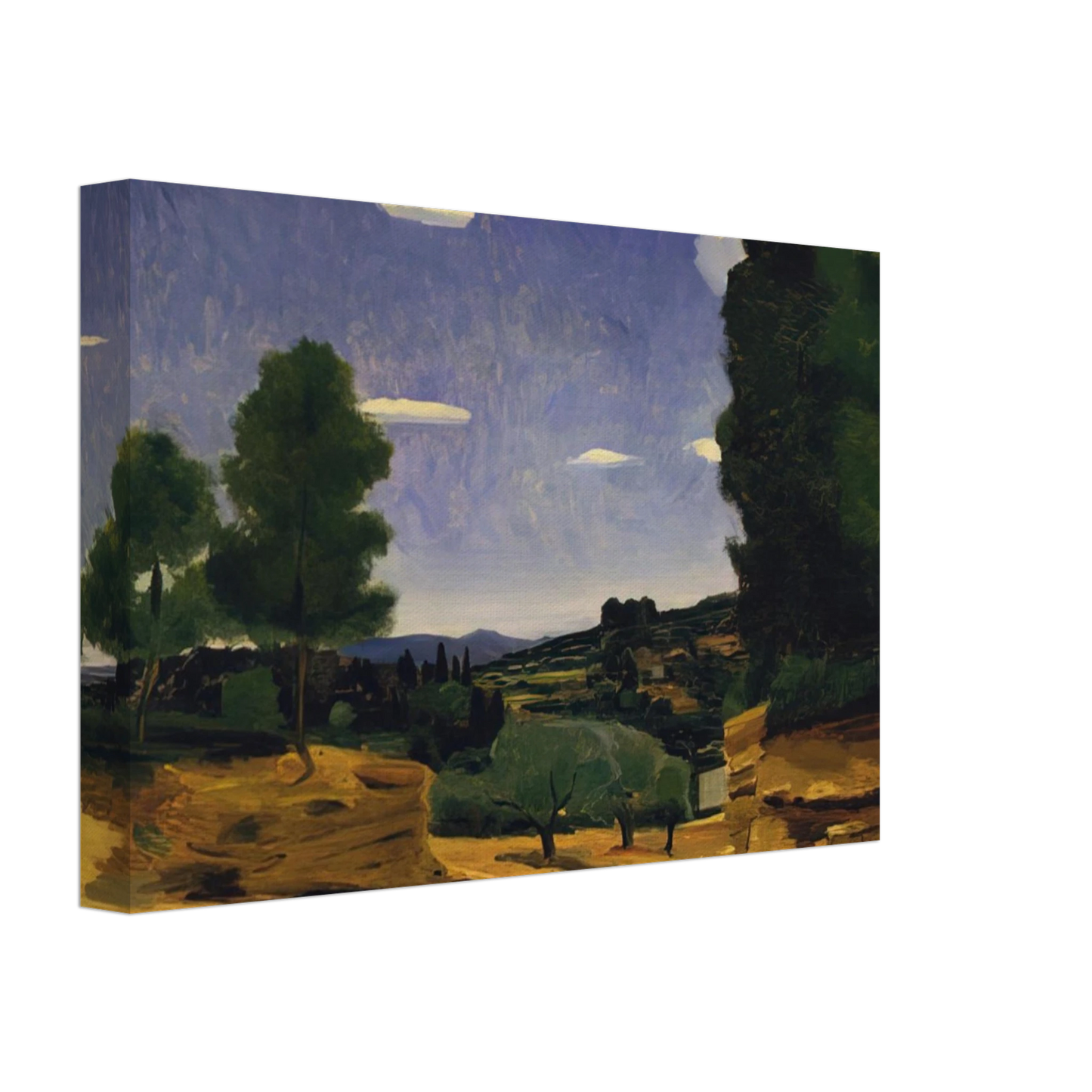 Andre Derain - LANDSCAPE PROVENCE 1925 Canvas - 40x60 cm / 16x24 inches-canvas