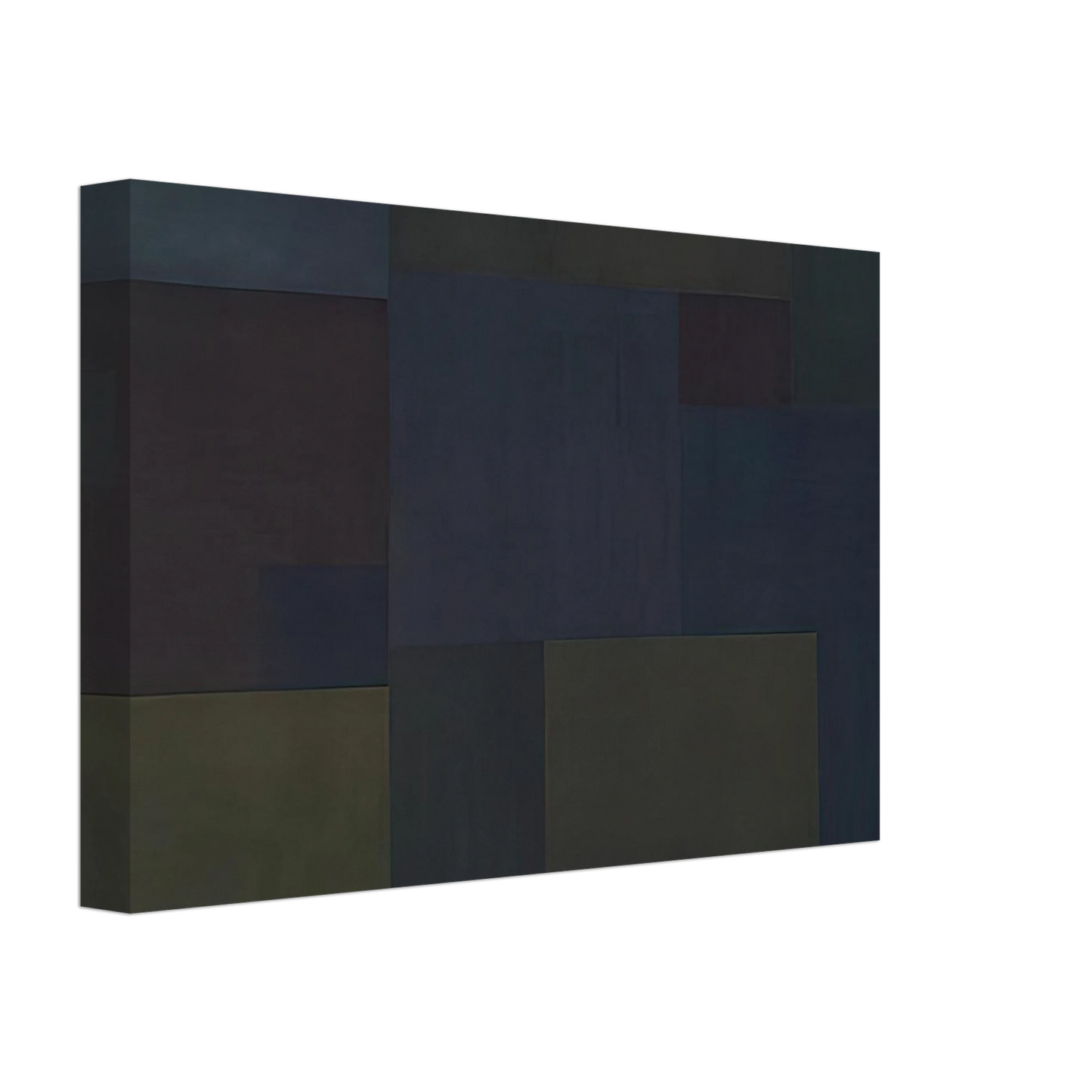 Ad Reinhardt - Number 17 - 1953 Canvas - 70x100 cm / 28x40 inches-canvas