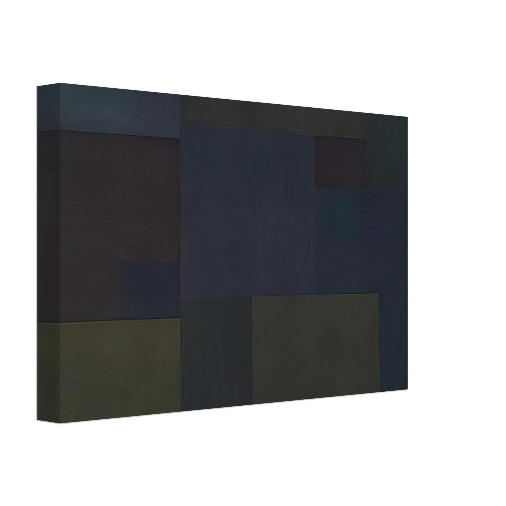 Ad Reinhardt - Number 17 - 1953 Canvas - 70x100 cm / 28x40 inches-canvas