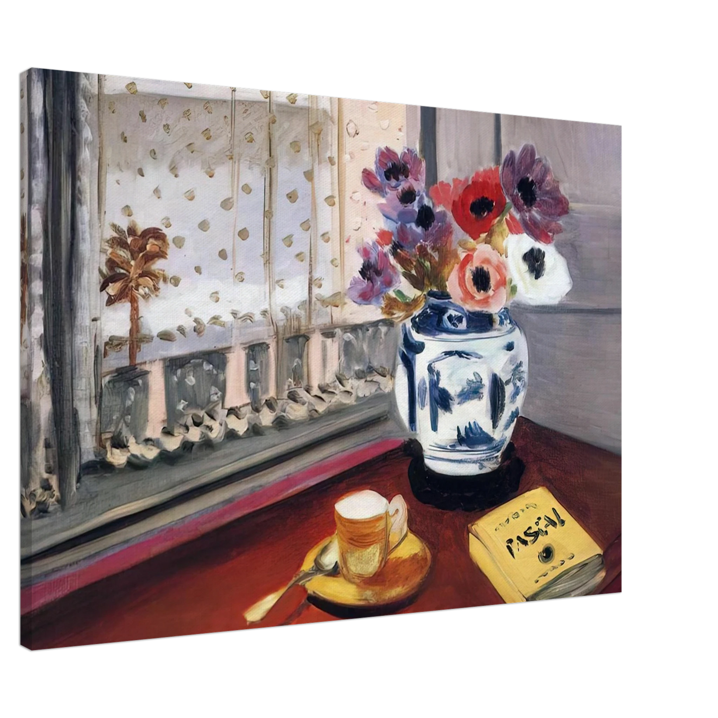 Henri Matisse - PASCAL S PENSEES 1924 Canvas - 20x30 cm / 8x12 inches-canvas