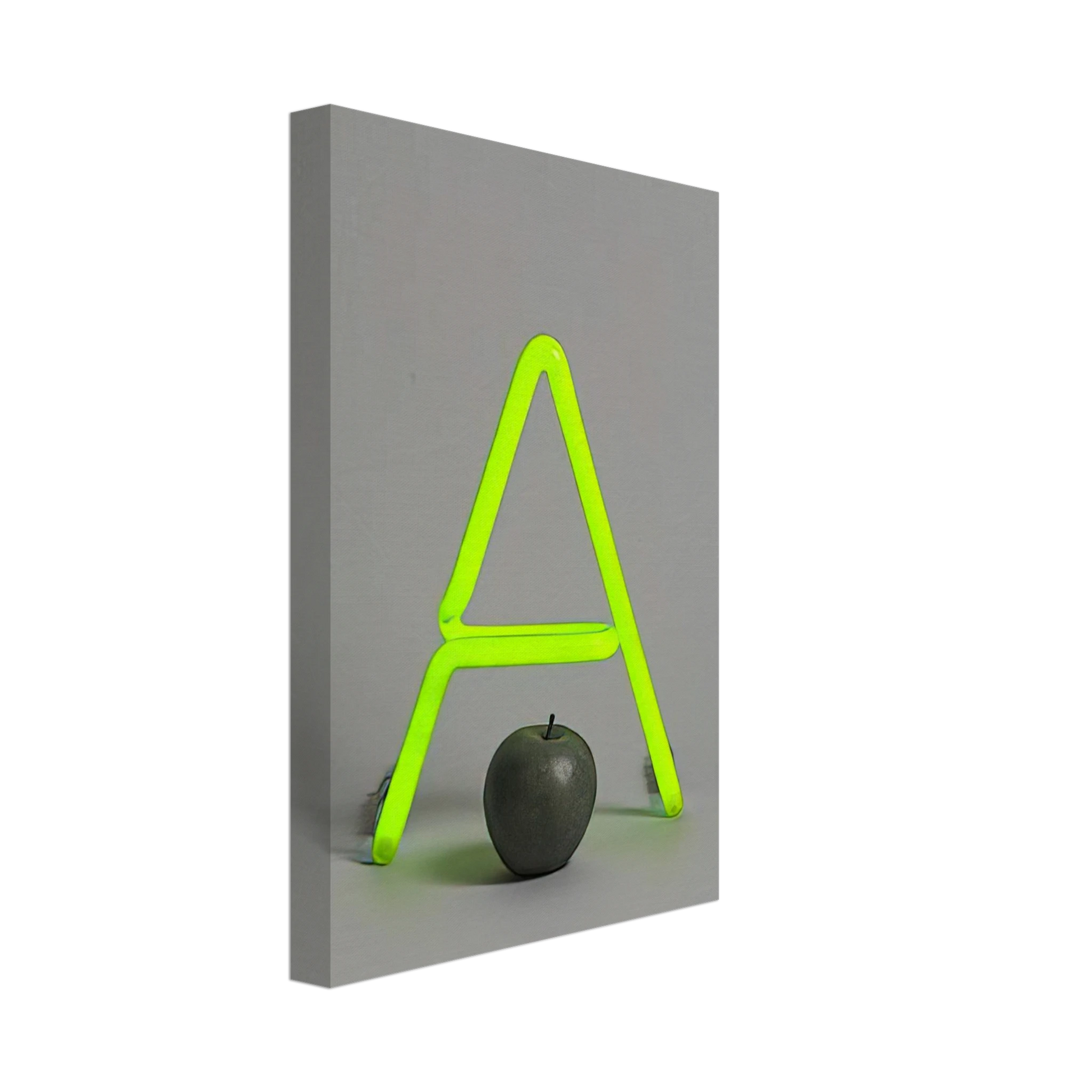 Billy Apple - A for Apple - 1963 Canvas - 40x60 cm / 16x24 inches-canvas