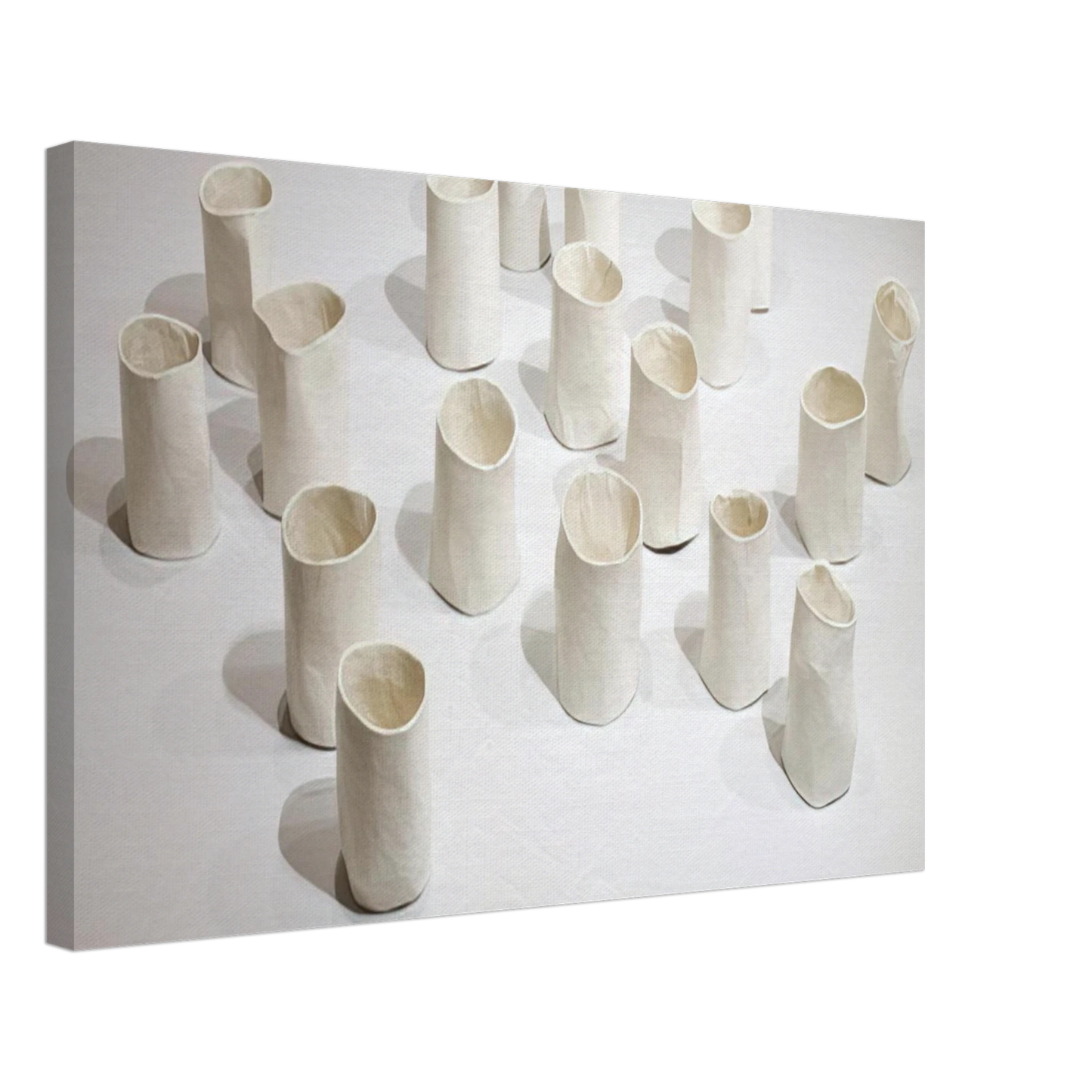 Eva Hesse - REPETITION NINETEEN I 1967 Canvas - 70x100 cm / 28x40 inches-canvas