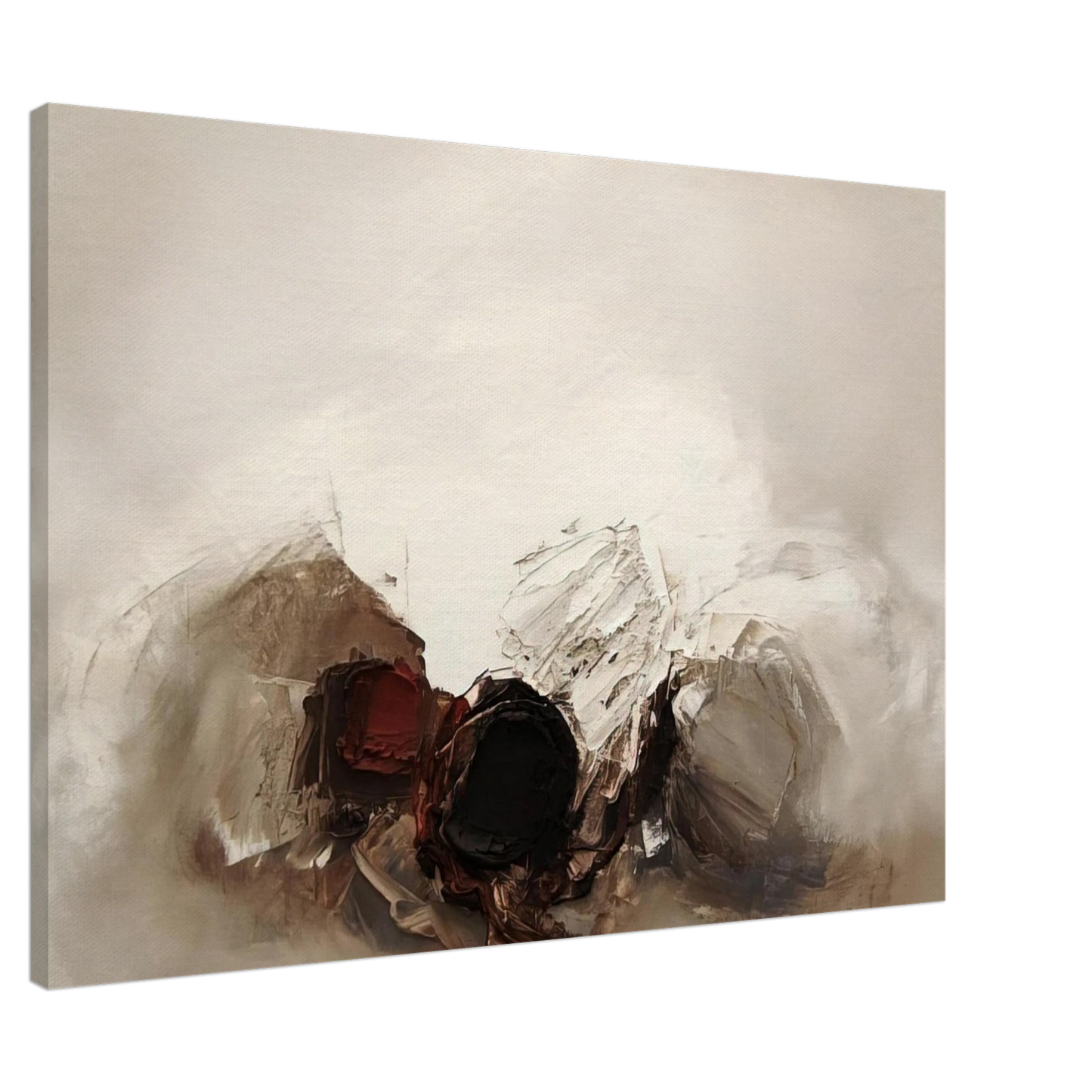 Luis Feito - N 300 1960 Canvas - 20x30 cm / 8x12 inches-canvas