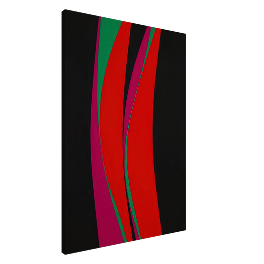 Lorser Feitelson - Untitled February 4 - 1967 Canvas - 20x30 cm / 8x12 inches-canvas