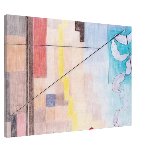 Johannes Itten - Die Kontraste - Abstract Art Canvas - 20x30 cm / 8x12 inches-canvas