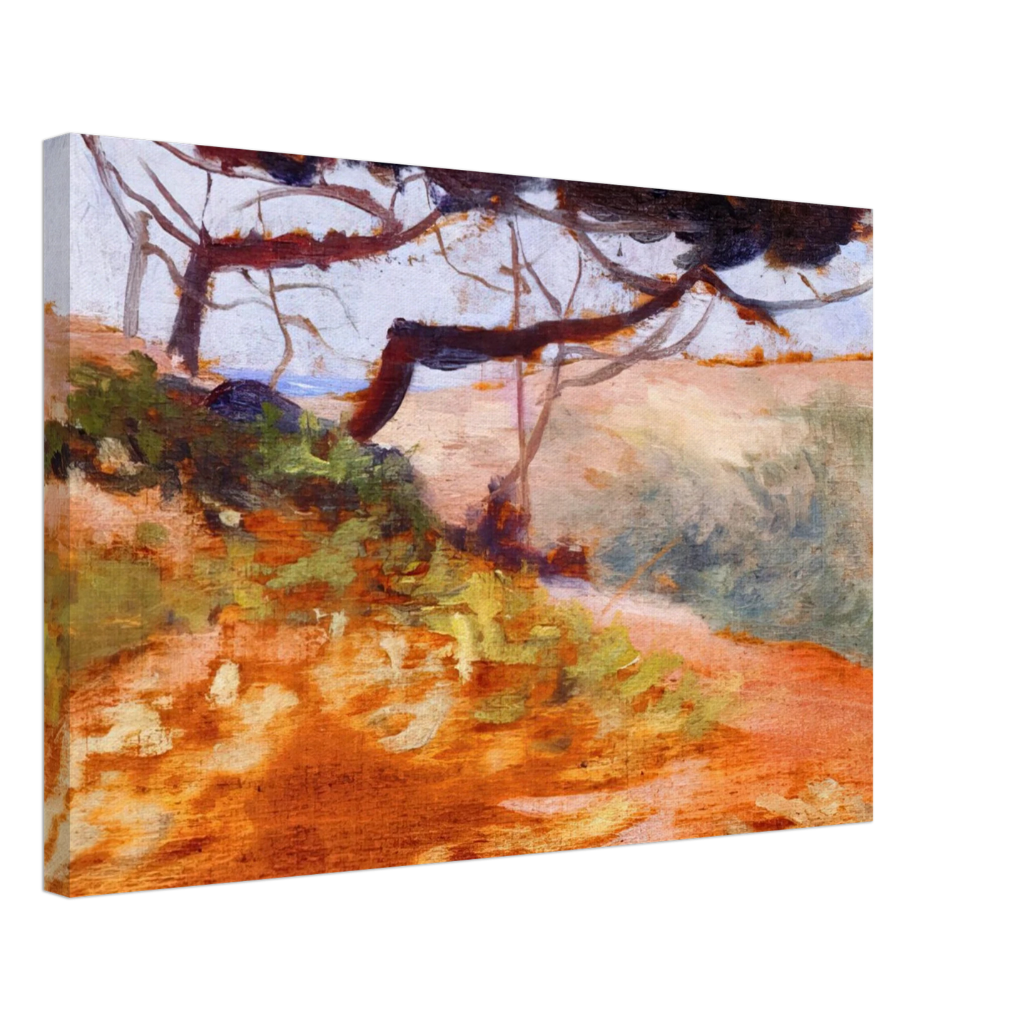 Henri-Edmond Cross - The Bay of Cavalieri Canvas - 70x100 cm / 28x40 inches-canvas