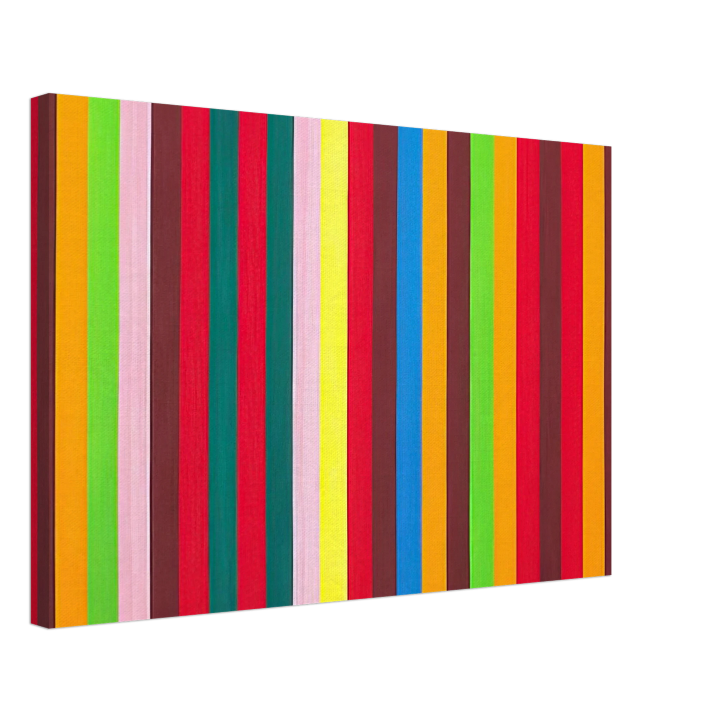 Gene Davis - Sour Ball Beat - 1964 Canvas - 70x100 cm / 28x40 inches-canvas