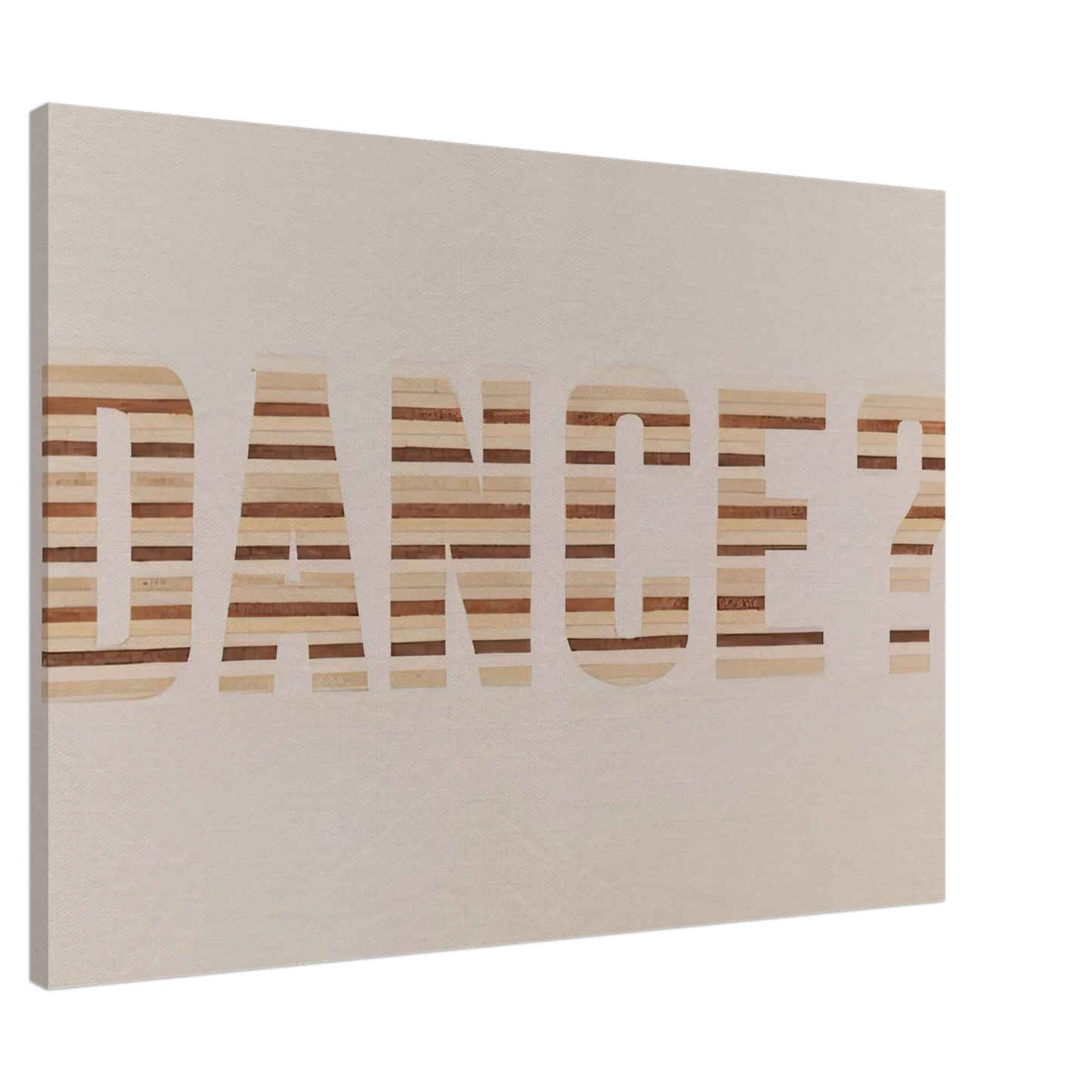 Edward Ruscha - DANCE 1973 Canvas - 20x30 cm / 8x12 inches-canvas