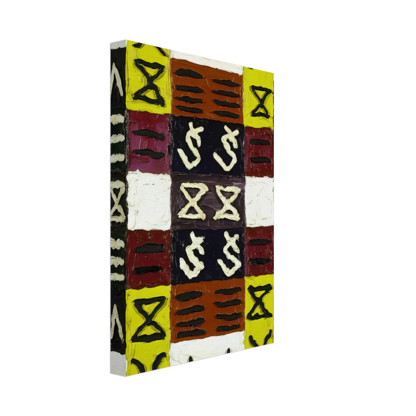 Alfred Jensen - A Perfect Equal Area I - 1960 Canvas - 70x100 cm / 28x40 inches-canvas