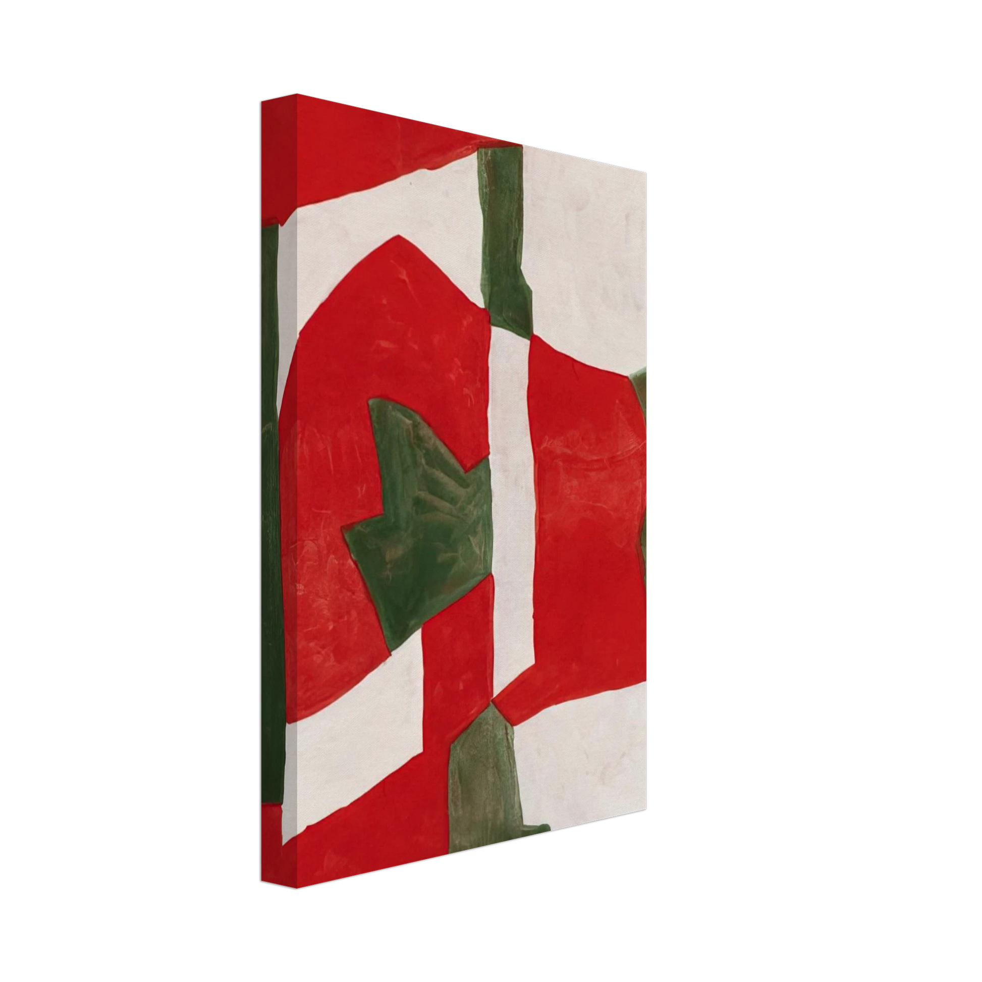 Serge Poliakoff - Untitled - Tachisme Canvas - 70x100 cm / 28x40 inches-canvas