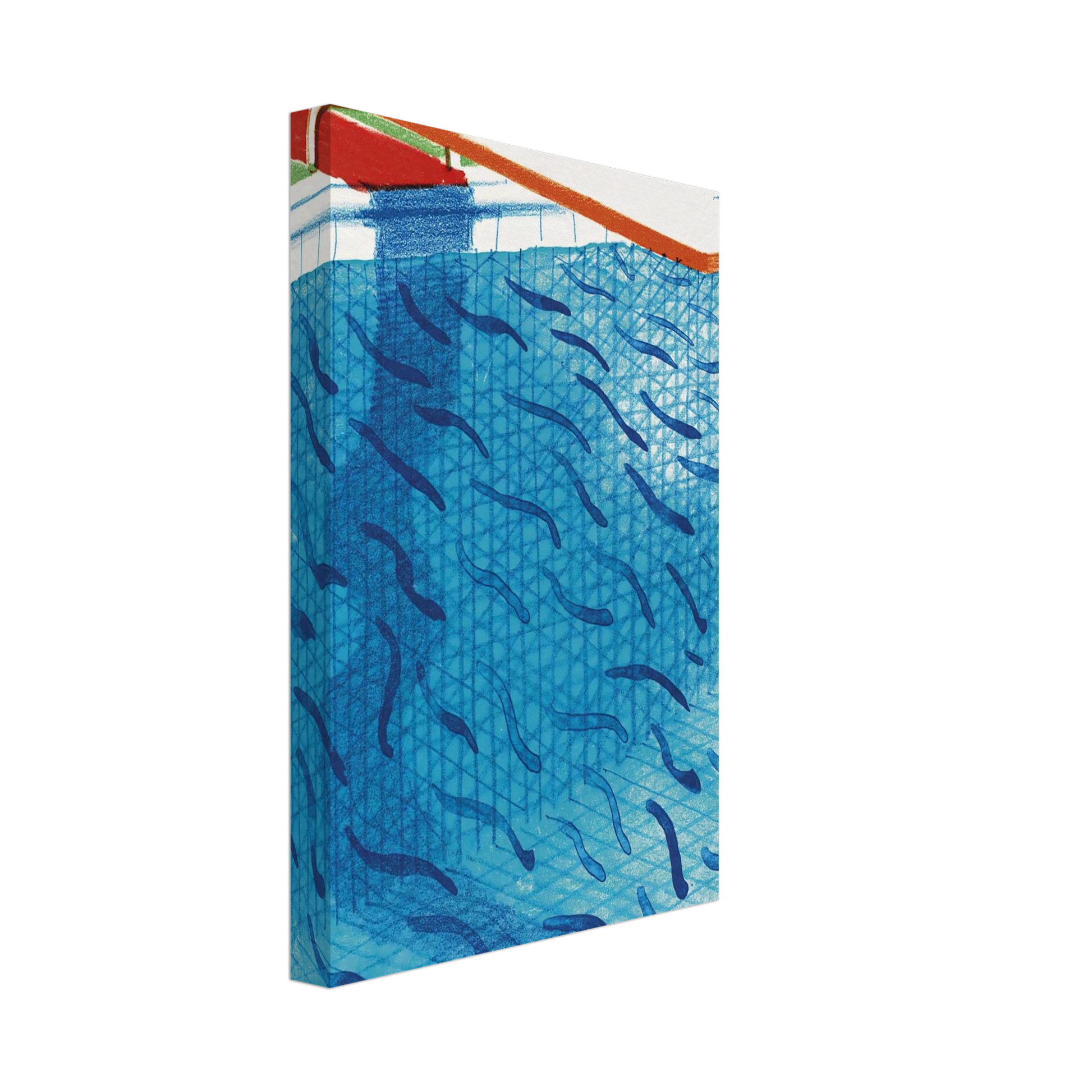 David Hockney - David Hockney Canvas - 40x60 cm / 16x24 inches-canvas