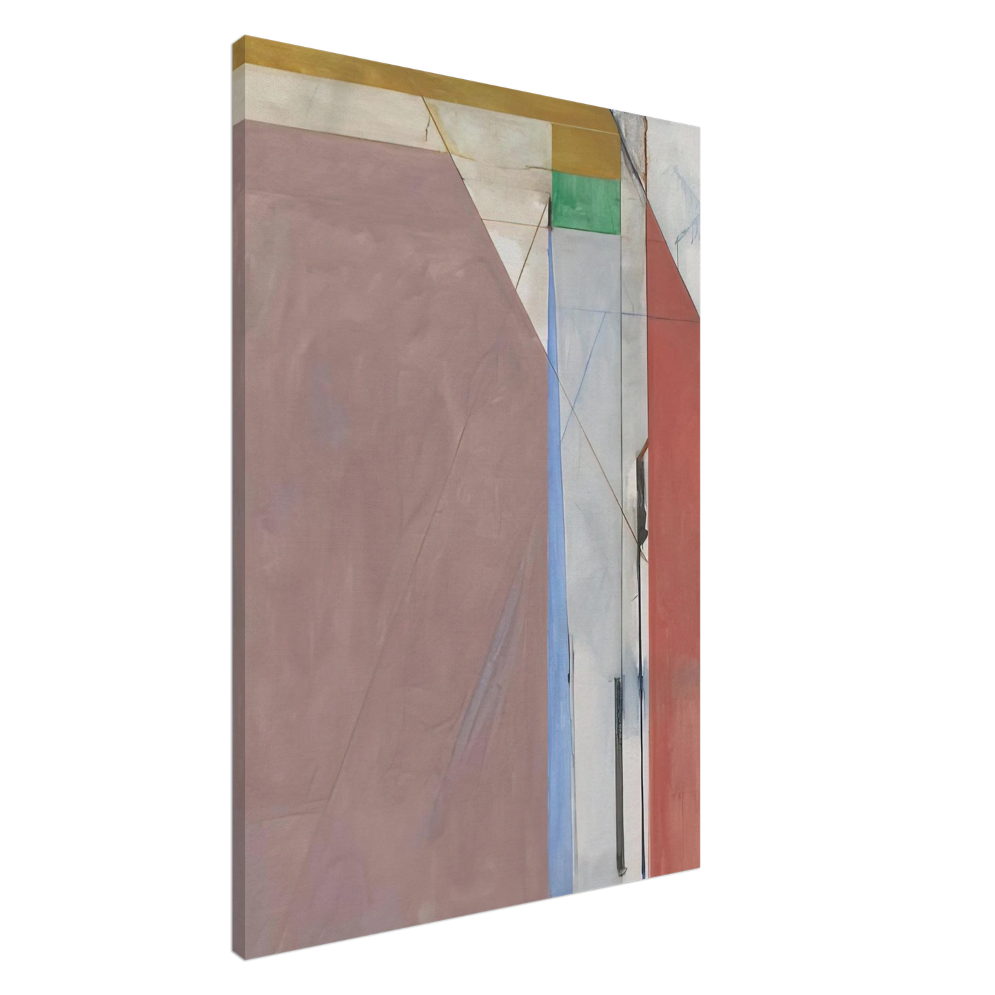 Richard Diebenkorn - Ocean Park #70 Canvas - 20x30 cm / 8x12 inches-canvas
