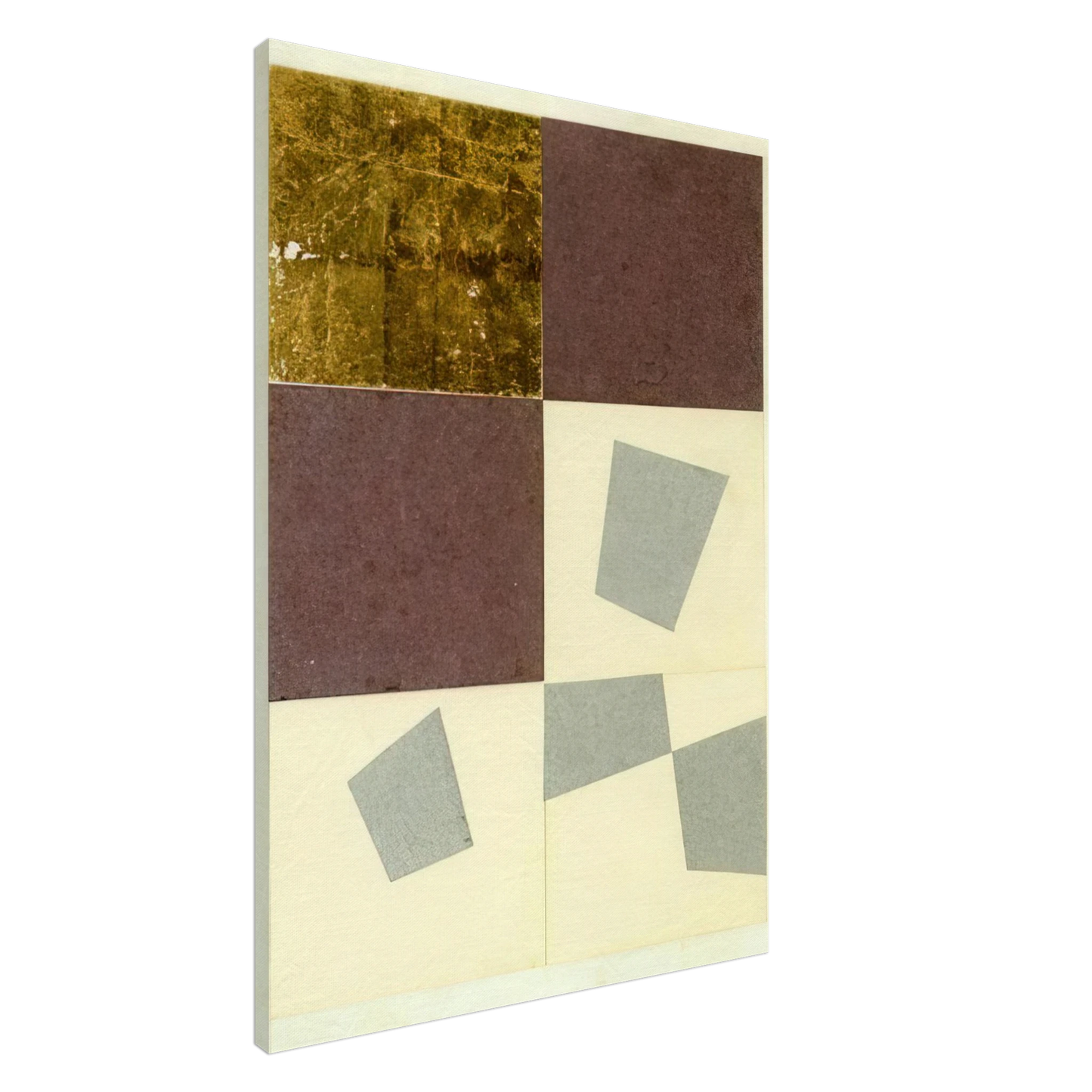 Jean Arp - Geometric Collage Canvas - 20x30 cm / 8x12 inches-canvas