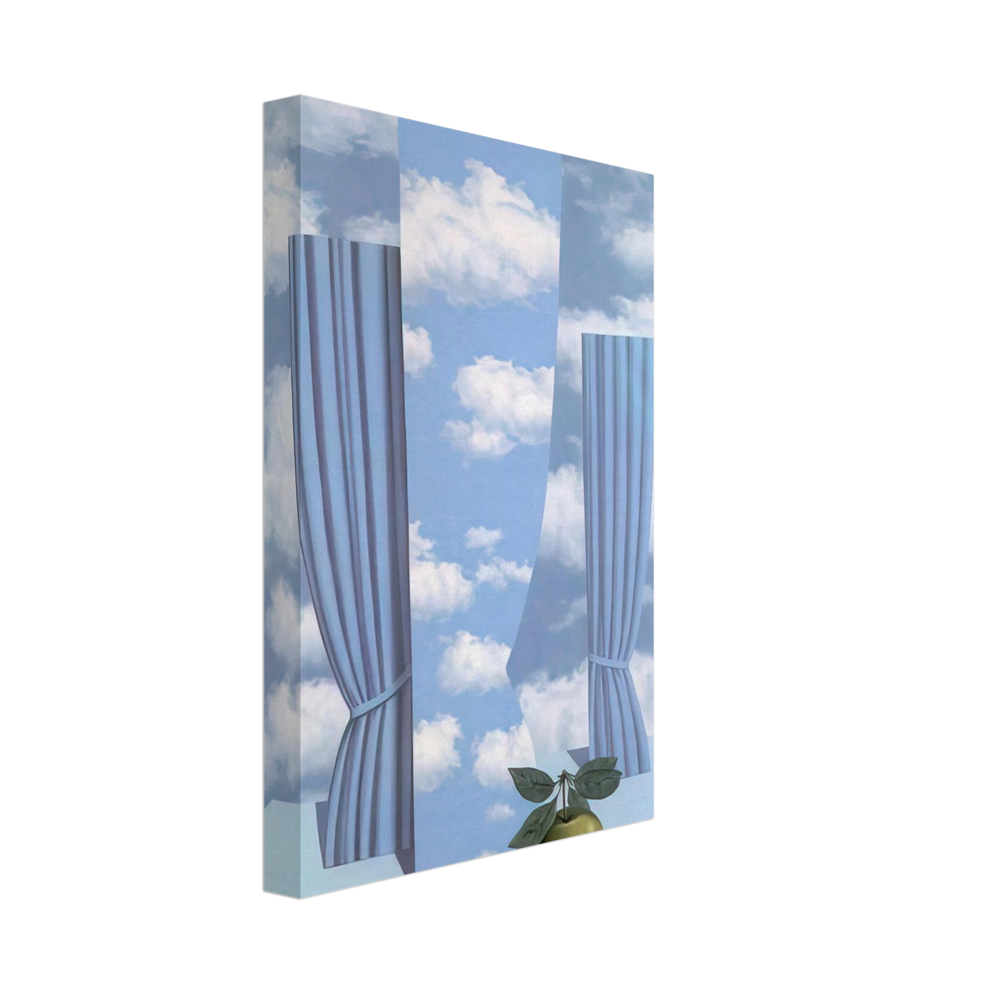 Rene Magritte - BEAUTIFUL WORLD 1962 Canvas - 40x60 cm / 16x24 inches-canvas