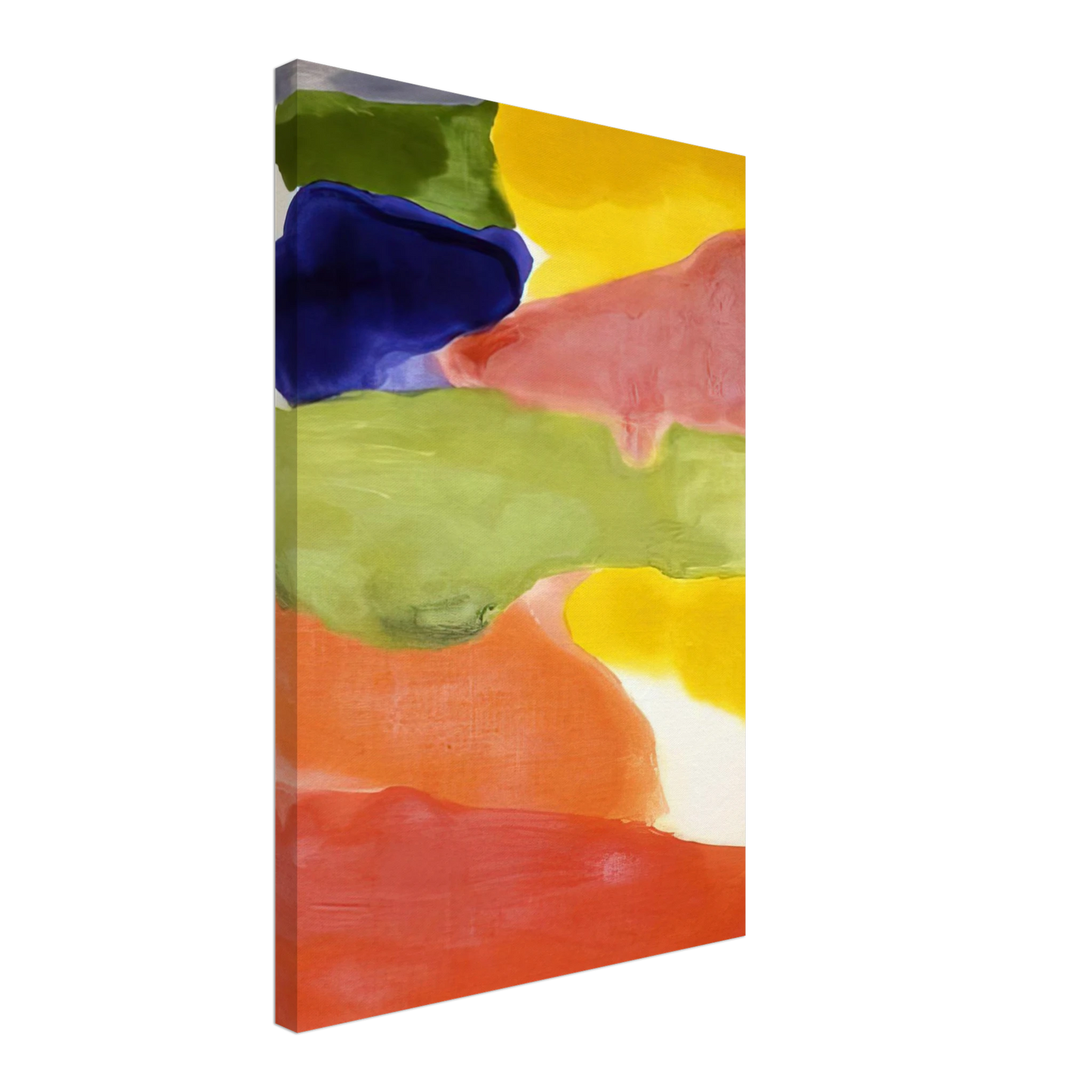 Helen Frankenthaler - Tutti-Fruitti - 1966 Canvas - 40x60 cm / 16x24 inches-canvas