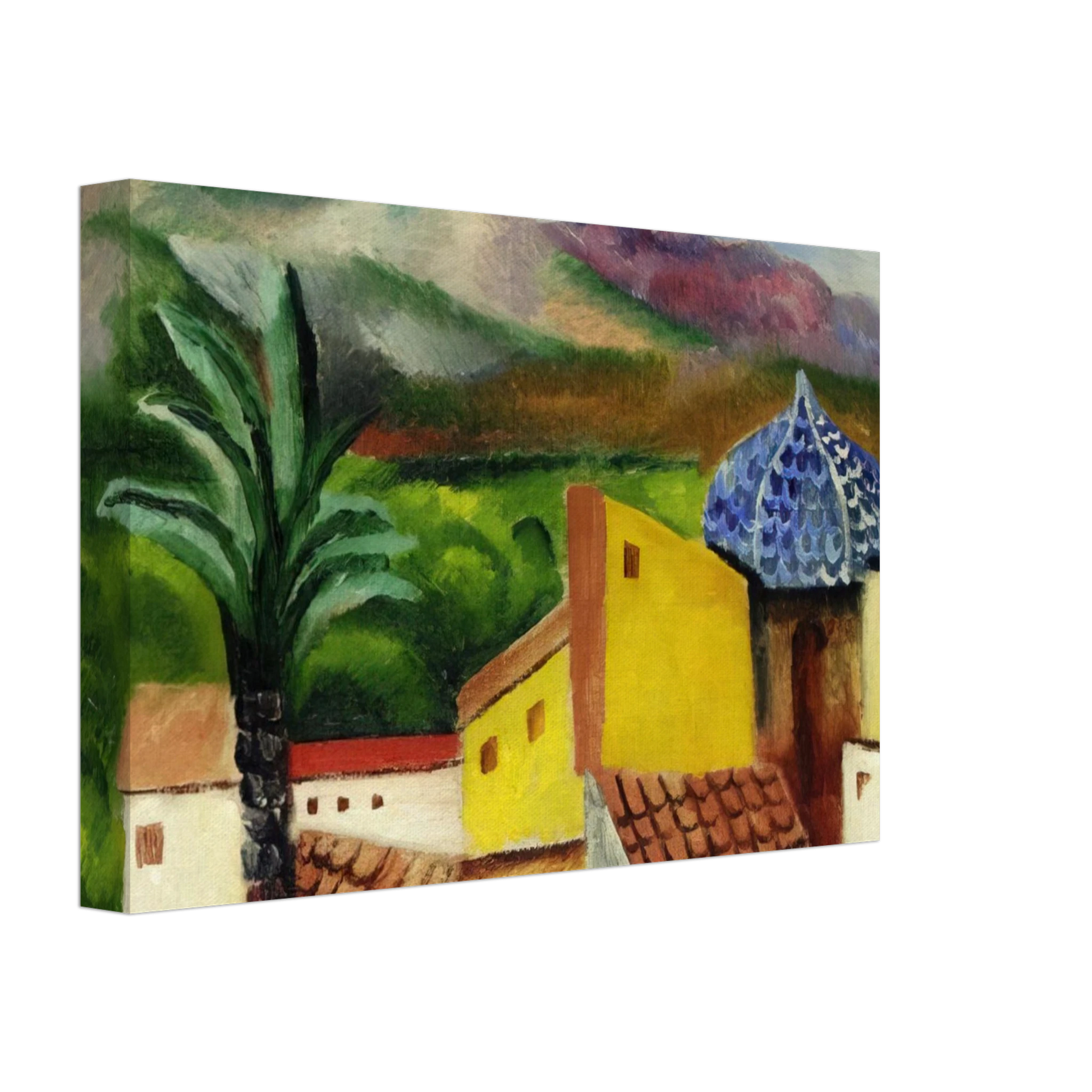 Moise Kisling - SAGUNTO 1916 Canvas - 70x100 cm / 28x40 inches-canvas