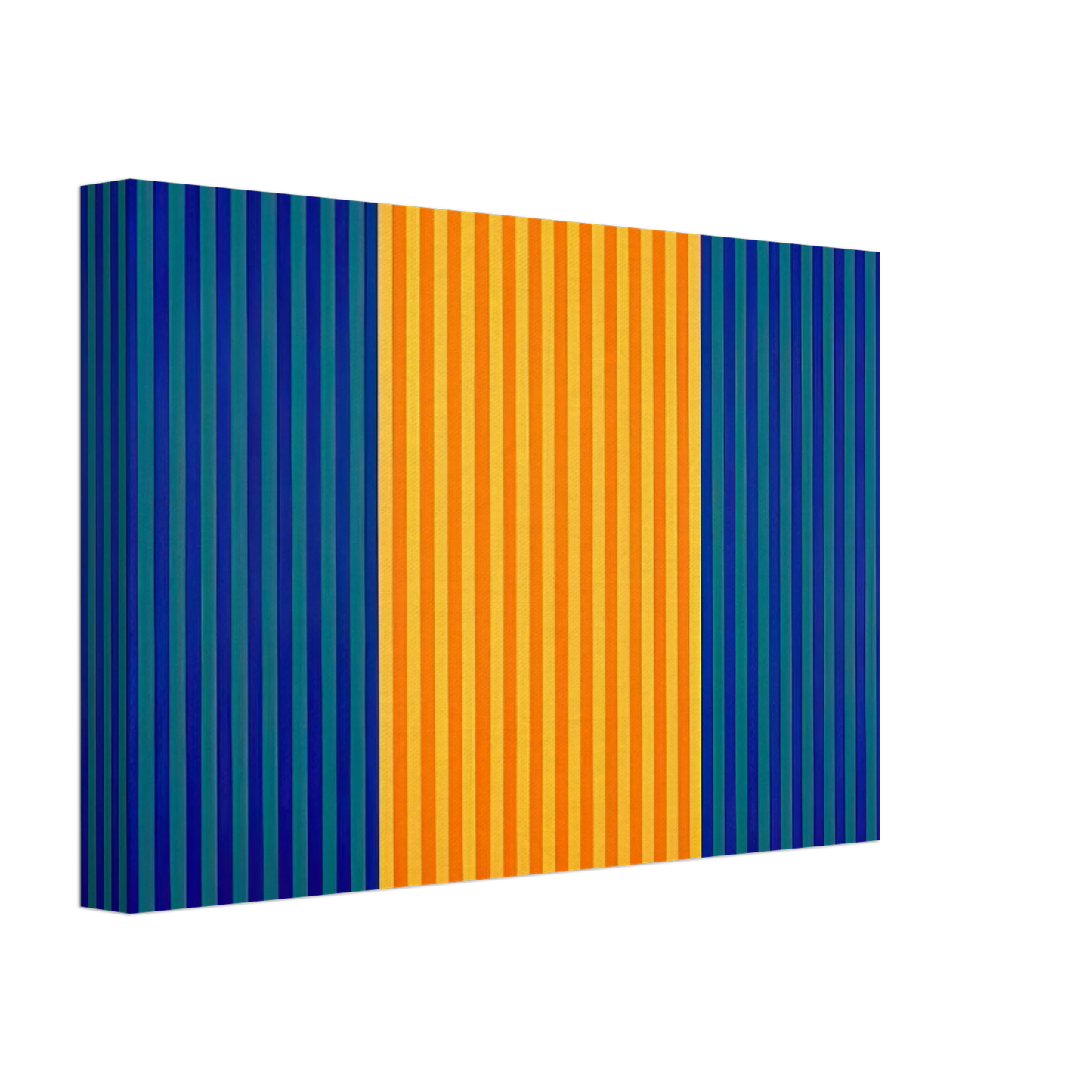 Gene Davis - Tom's Furnace - 1961 Canvas - 70x100 cm / 28x40 inches-canvas