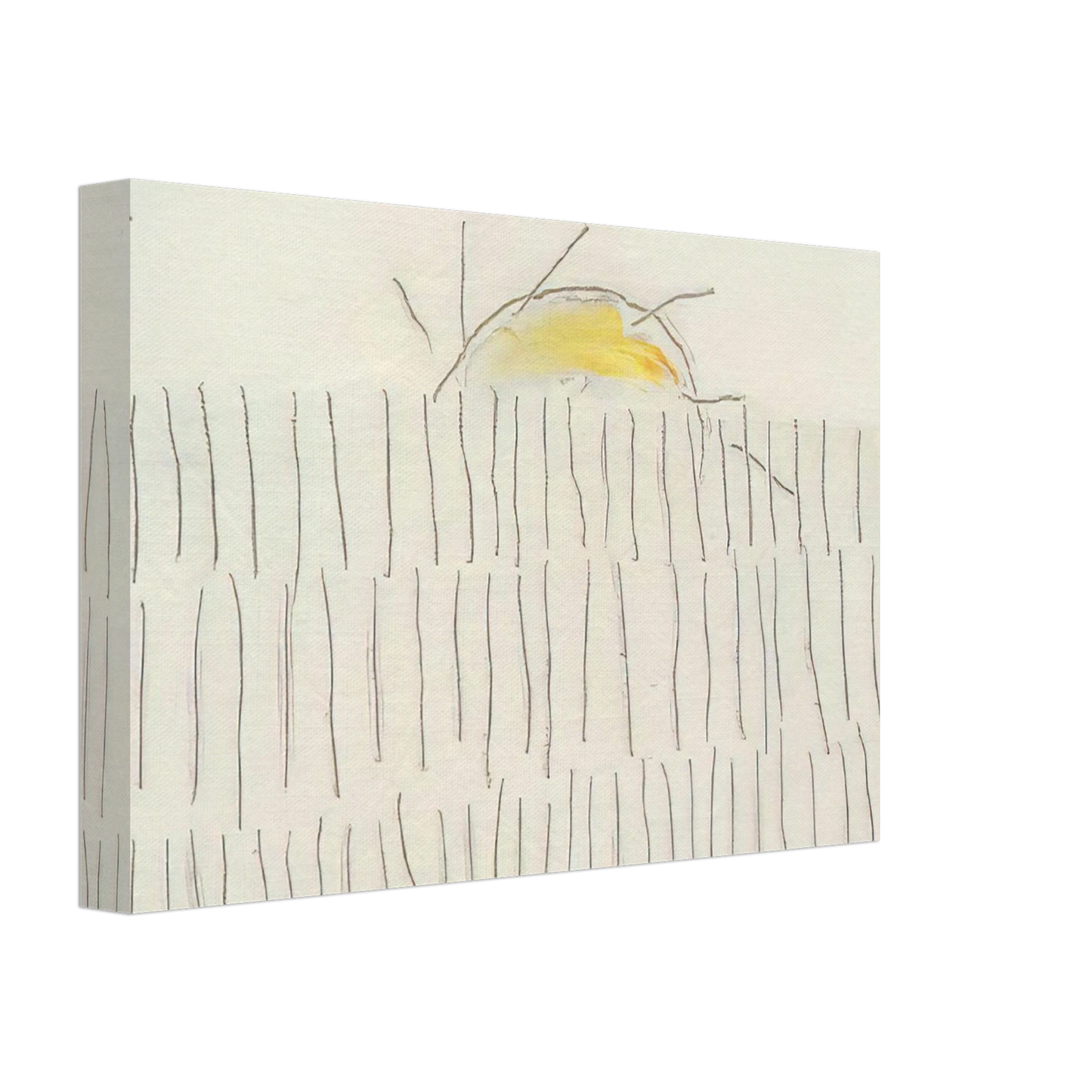 Forrest Bess - Untitled - 1966 Canvas - 70x100 cm / 28x40 inches-canvas