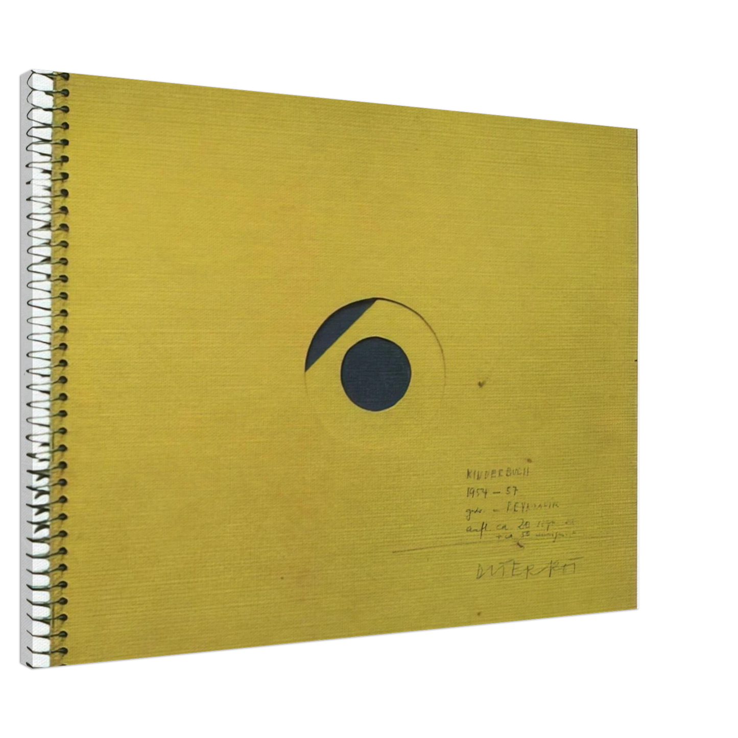 Dieter Roth - Children's Book - 1957 Canvas - 20x30 cm / 8x12 inches-canvas