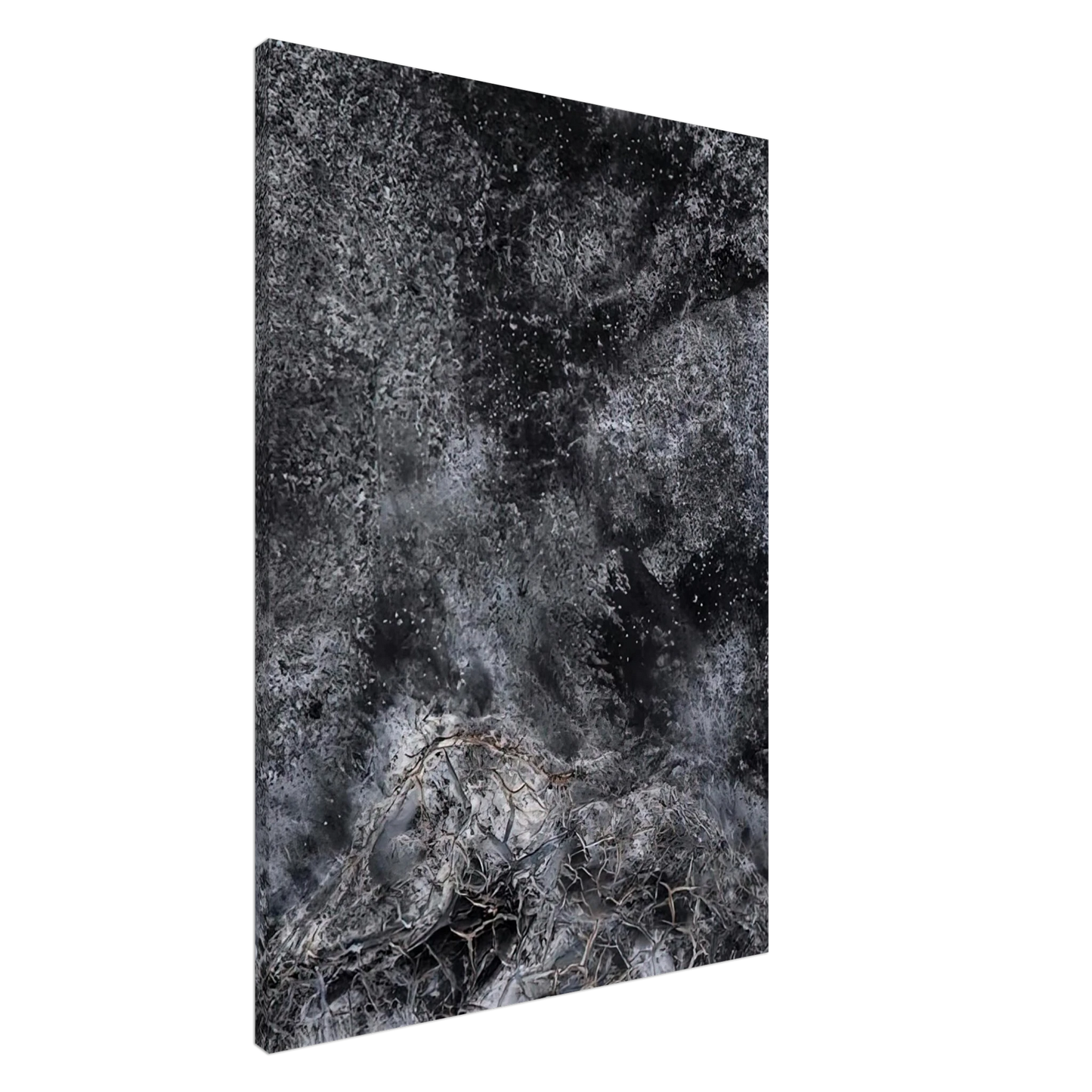 Anselm Kiefer - THE SECRET LIFE OF PLANTS FOR ROBERT FLUDD 2014 Canvas - 20x30 cm / 8x12 inches-canvas