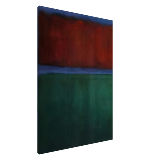 Mark Rothko - Earth and Green - 1955 Canvas - 20x30 cm / 8x12 inches-canvas