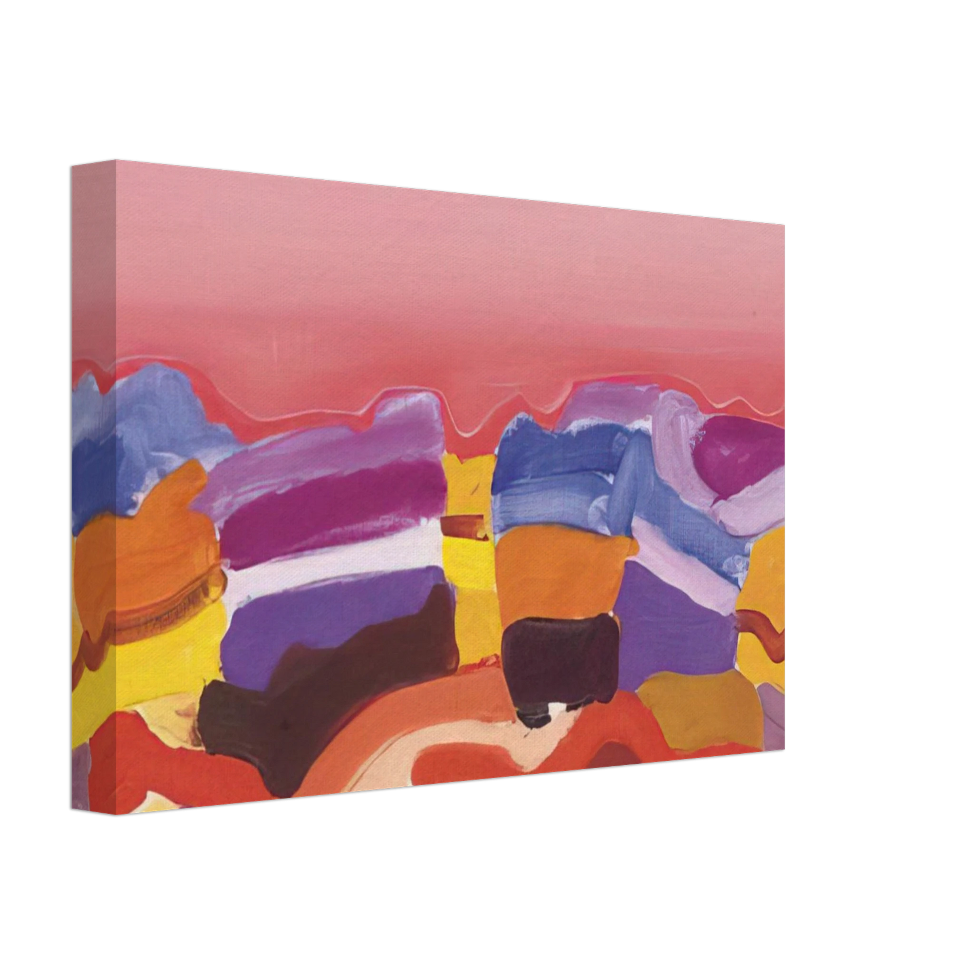 Charles Lapicque - Desert - 1962 Canvas - 70x100 cm / 28x40 inches-canvas