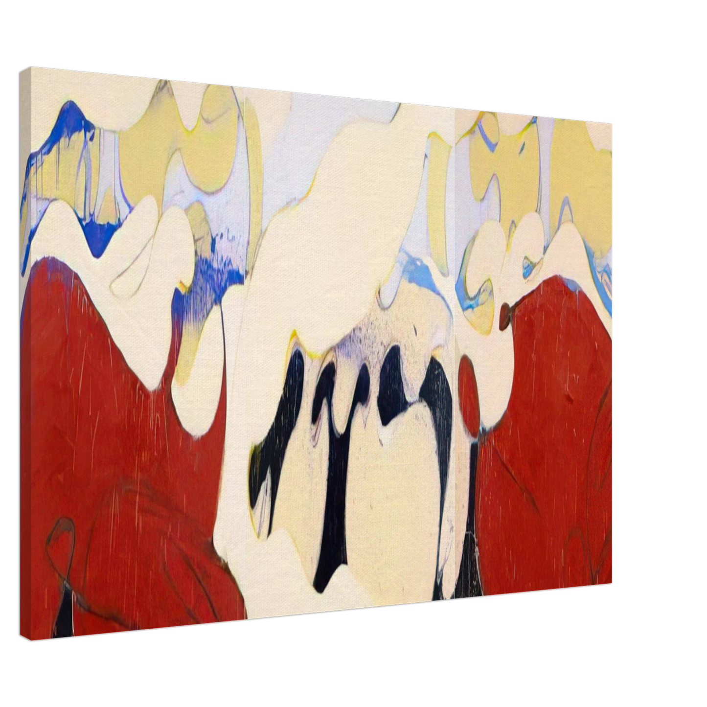 Norman Bluhm - Coney Island Beauty - 1974 Canvas - 20x30 cm / 8x12 inches-canvas