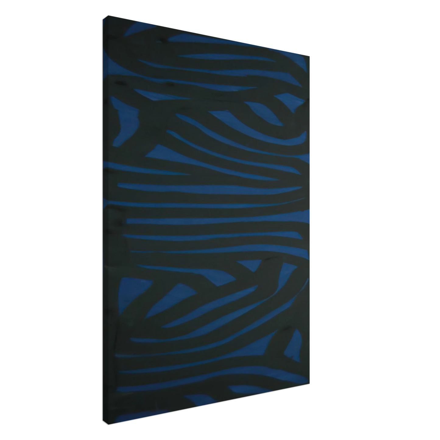 Sol LeWitt - Blue Vertical Canvas - 20x30 cm / 8x12 inches-canvas