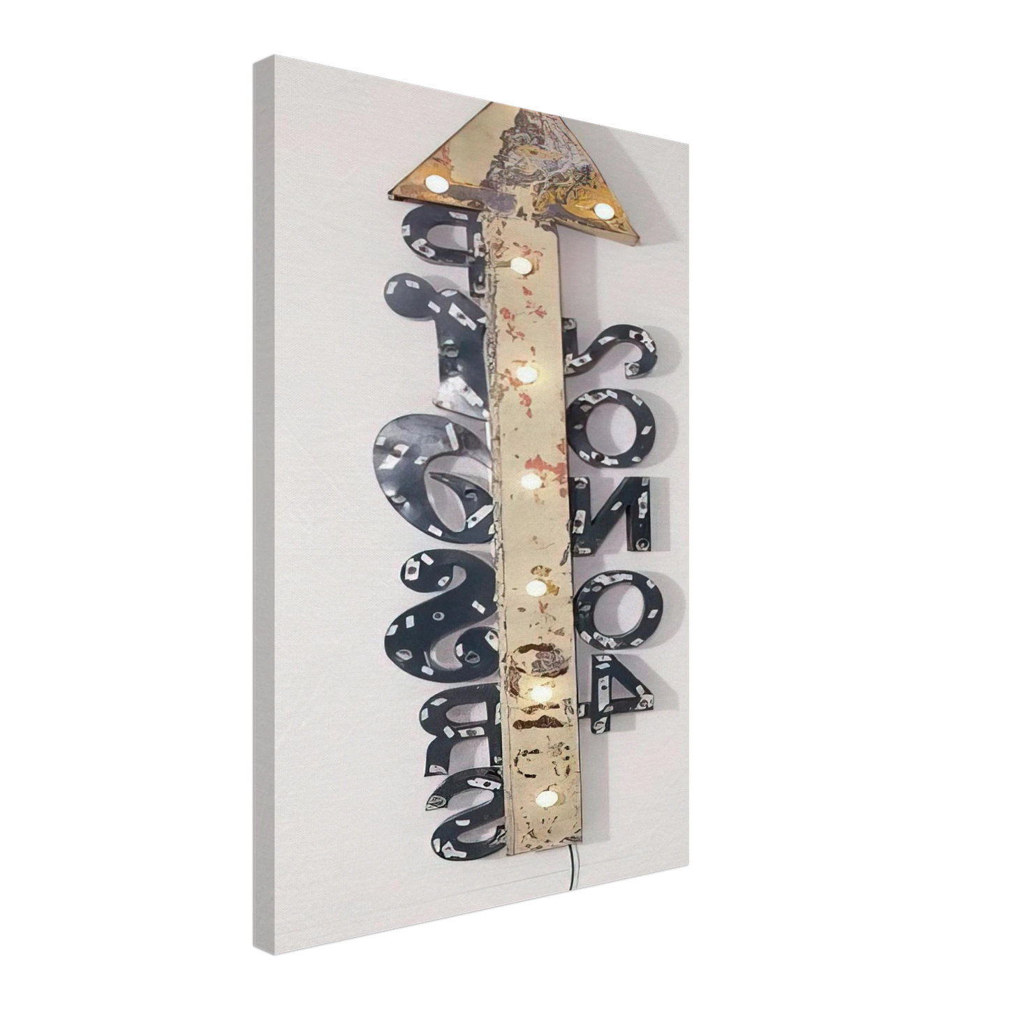 Robert Rauschenberg - SOARING DRIBBLE GLUT 1992 Canvas - 70x100 cm / 28x40 inches-canvas