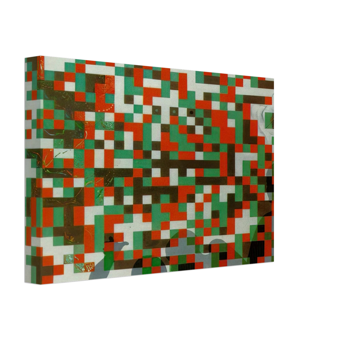 Salvador Dali - CYBERNETIC ODALISQUE Canvas - 70x100 cm / 28x40 inches-canvas