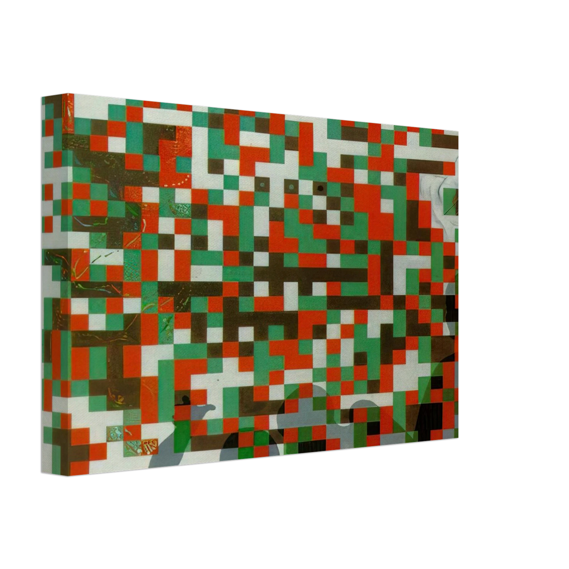 Salvador Dali - CYBERNETIC ODALISQUE Canvas - 70x100 cm / 28x40 inches-canvas