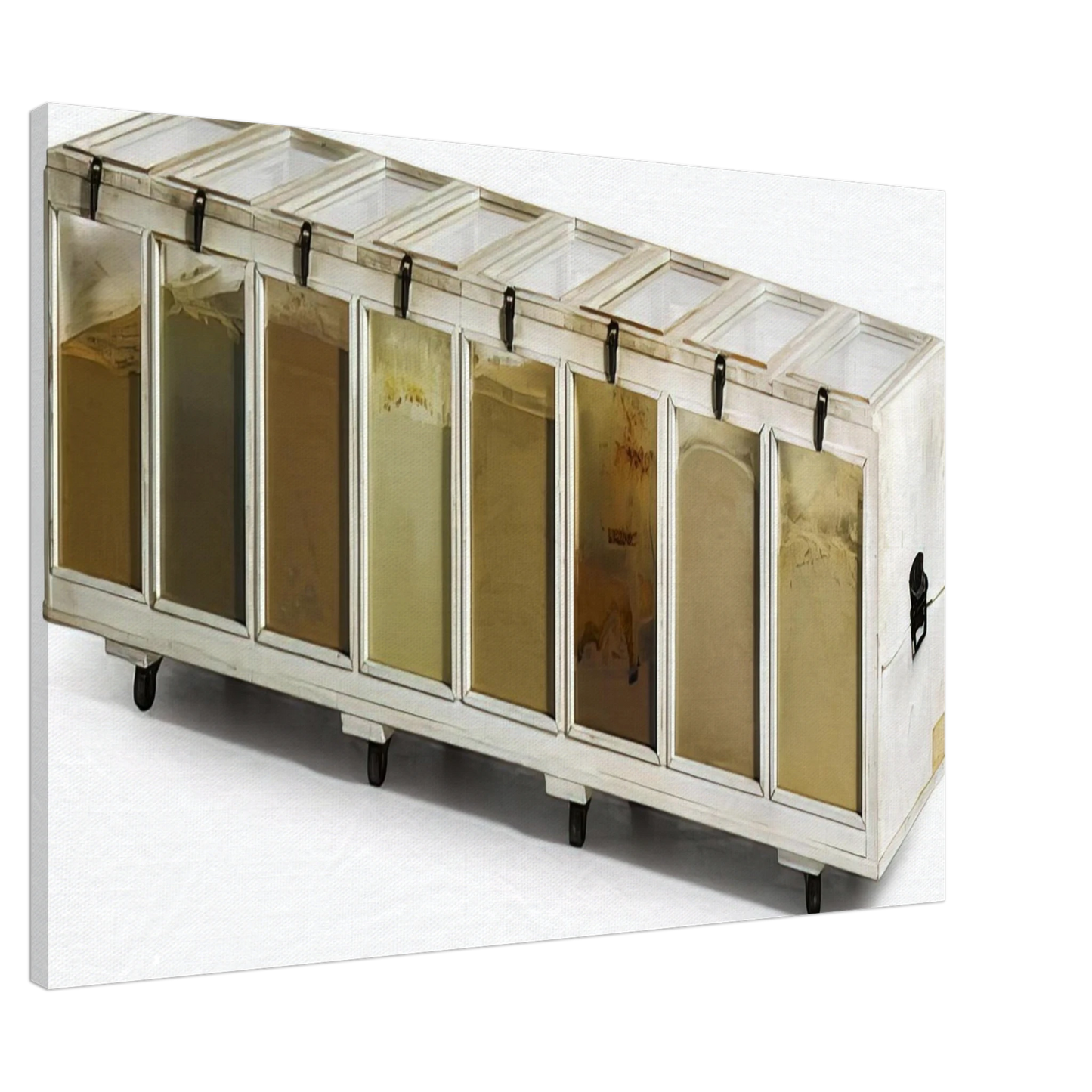 Dieter Roth - Roth Gewuerztruhe - 1970 Canvas - 20x30 cm / 8x12 inches-canvas