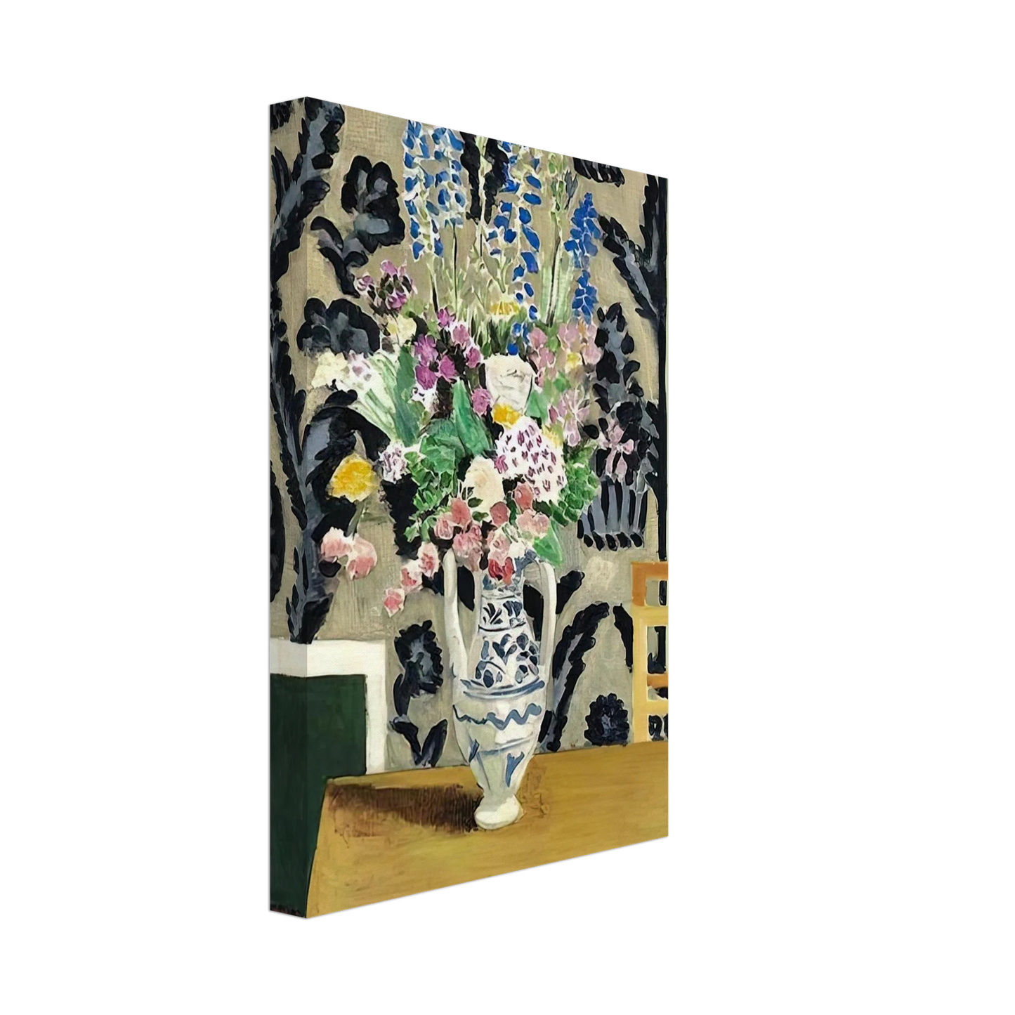 Henri Matisse - BOUQUET DE FLEURS POUR LE QUATORZE JUILLET 1919 Canvas - 70x100 cm / 28x40 inches-canvas