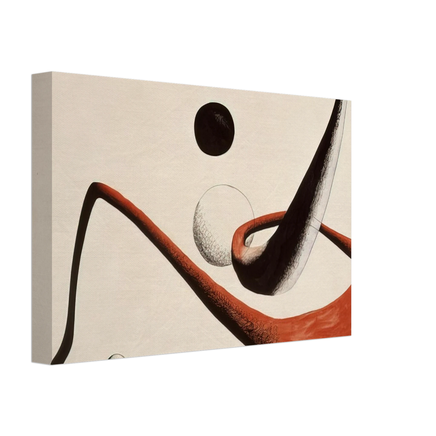 Alexander Calder - SPACE TUNNEL 1932 Canvas - 40x60 cm / 16x24 inches-canvas