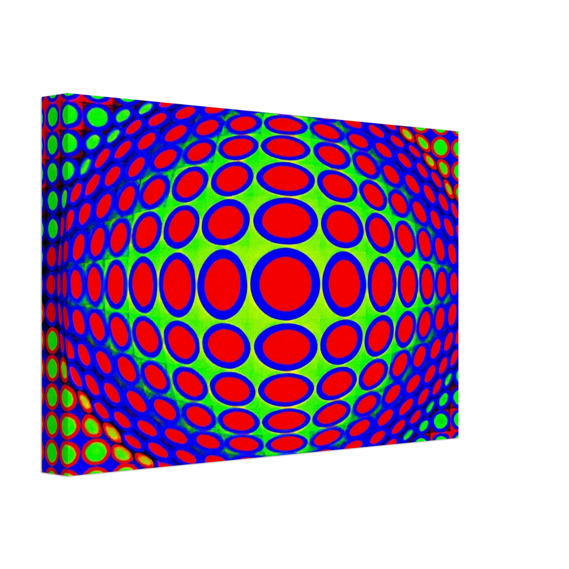 Victor Vasarely - Vega 200 - 1968 Canvas - 40x60 cm / 16x24 inches-canvas