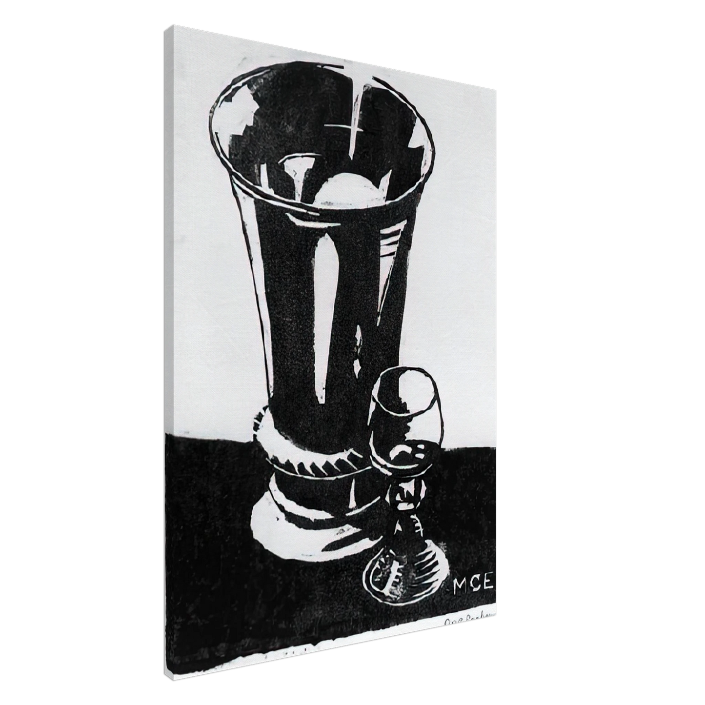 MC Escher - STILL LIFE 1917 Canvas - 20x30 cm / 8x12 inches-canvas