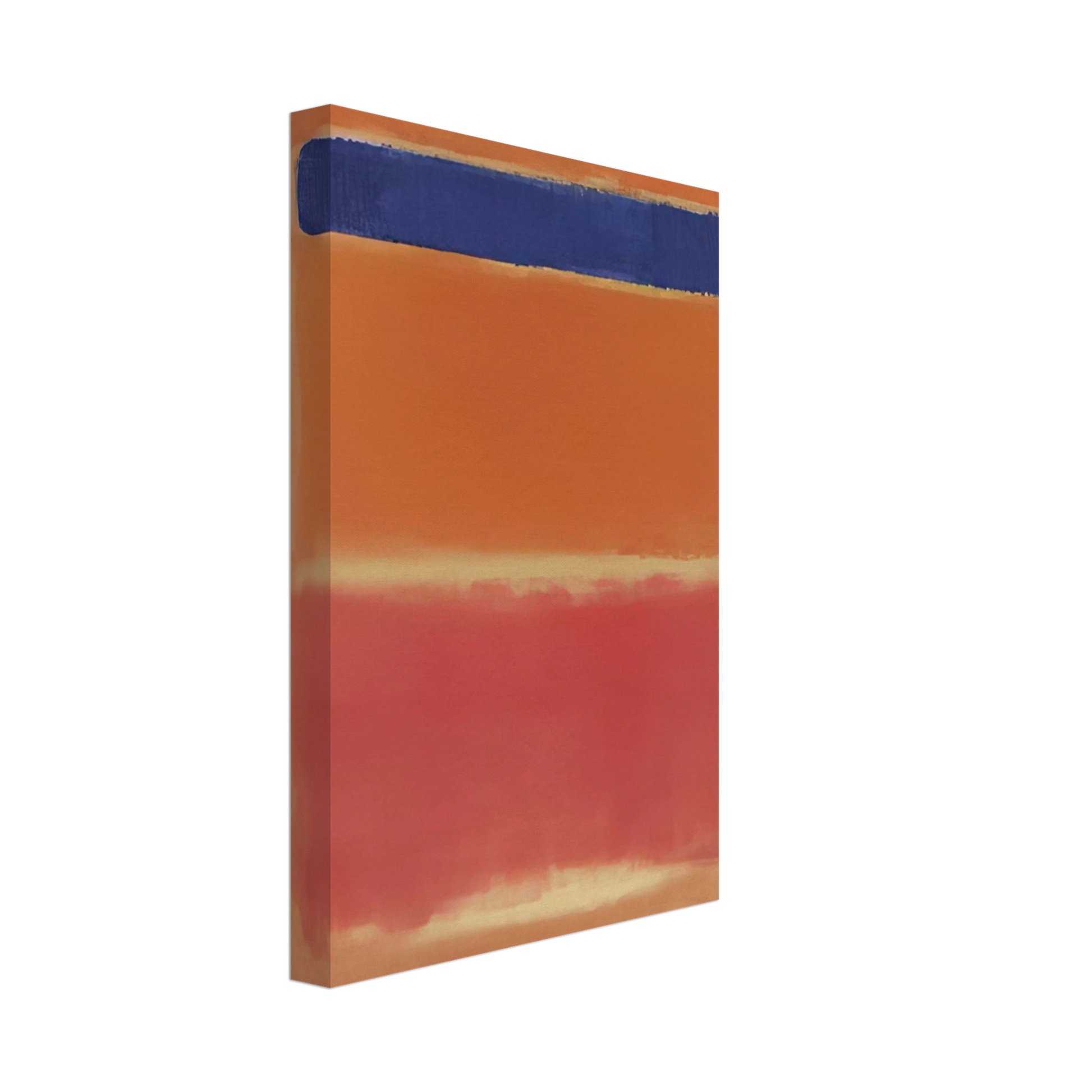 Mark Rothko - Blue Over Red - 1953 Canvas - 70x100 cm / 28x40 inches-canvas