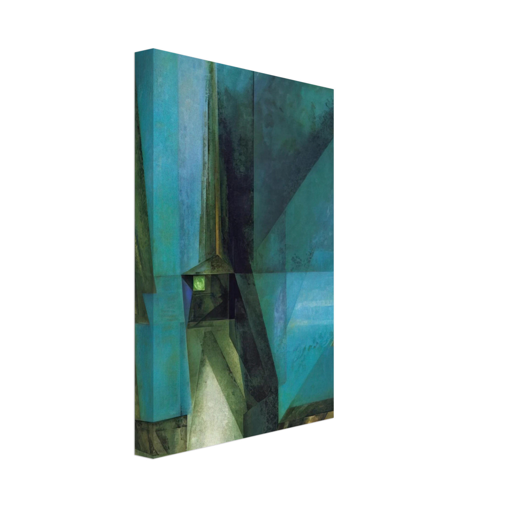 Lyonel Feininger - GELMERODA XIII 1936 Canvas - 40x60 cm / 16x24 inches-canvas